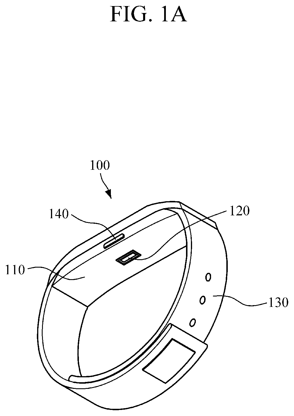 Patent US12318223 Figure 1 – Apparatus and method for measuring biometric information