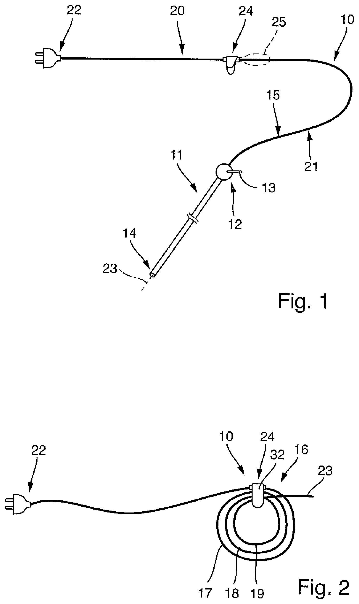Patent US12318230 — Instrument with holding device — Figure 1