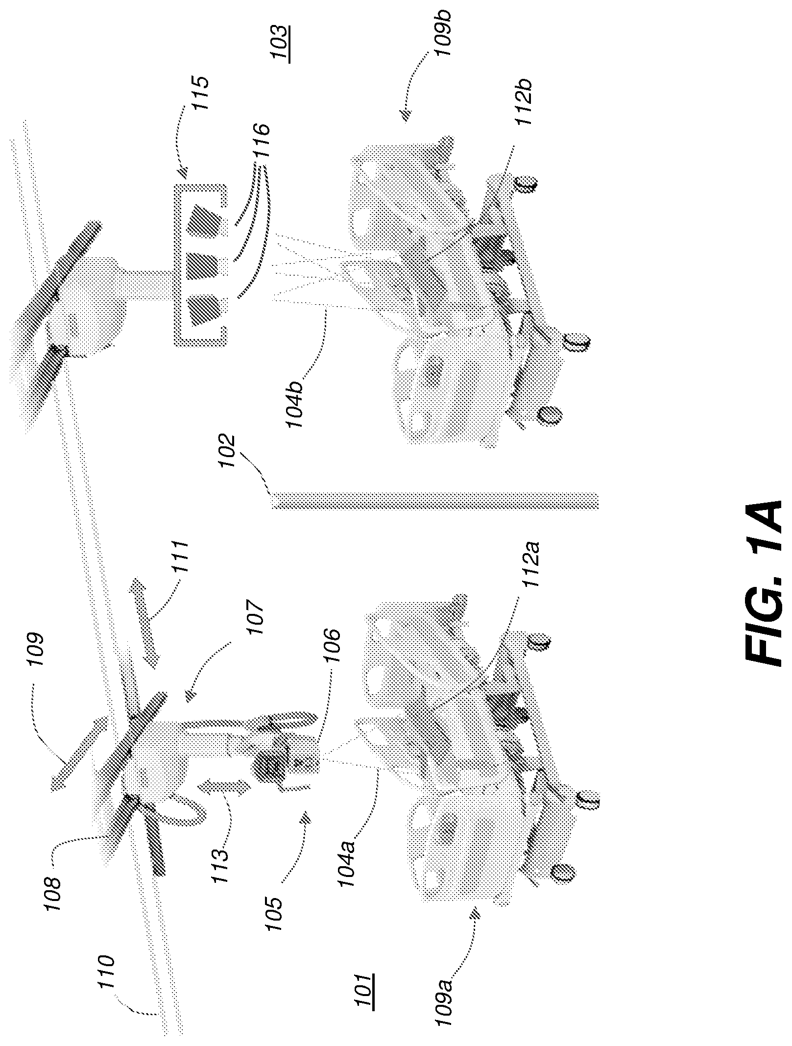 Patent US12318237 Figure 1 – Remote and automated intensive care unit