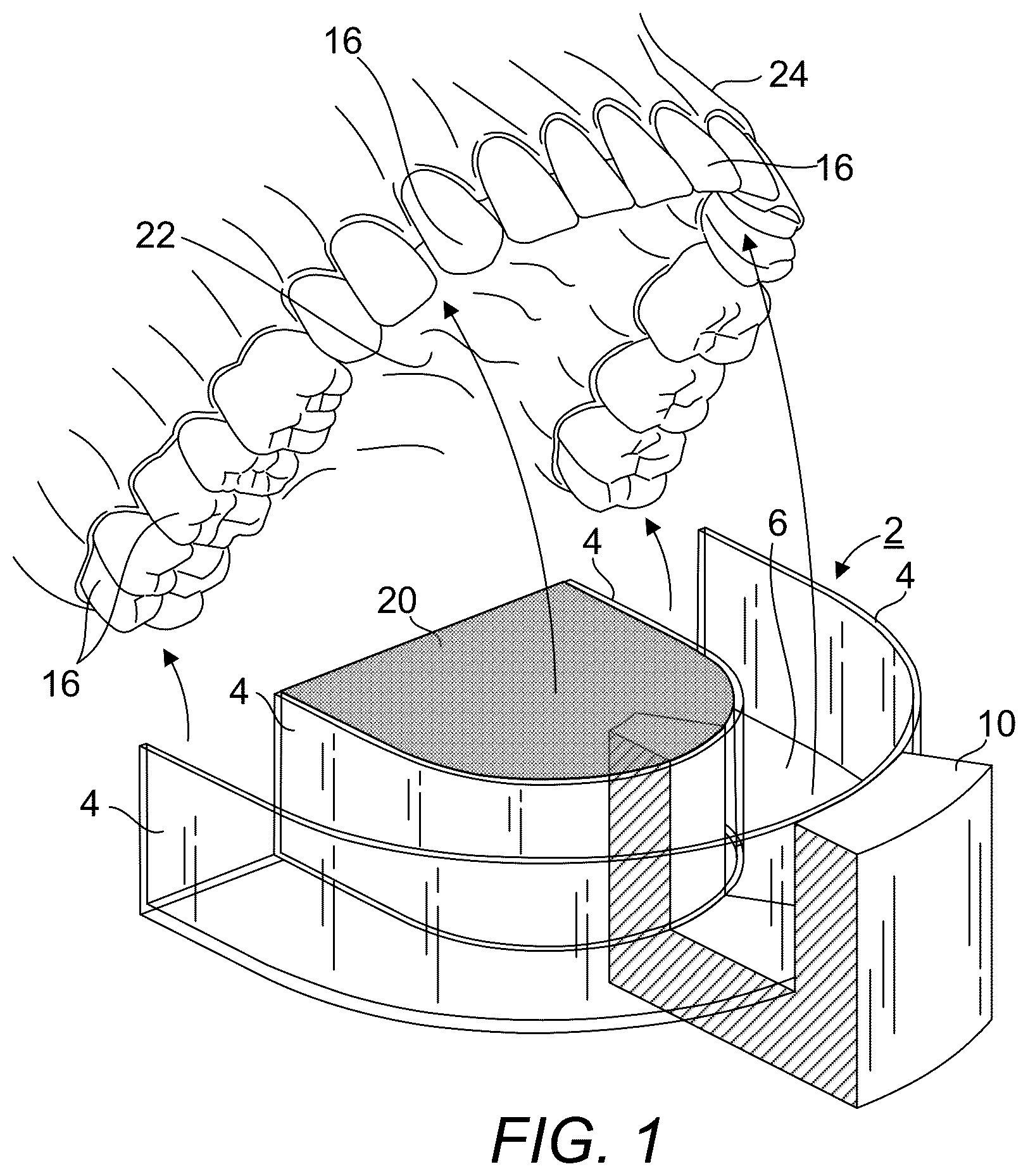 Patent US12318247 — Early dental caries detection system and method — Figure 1
