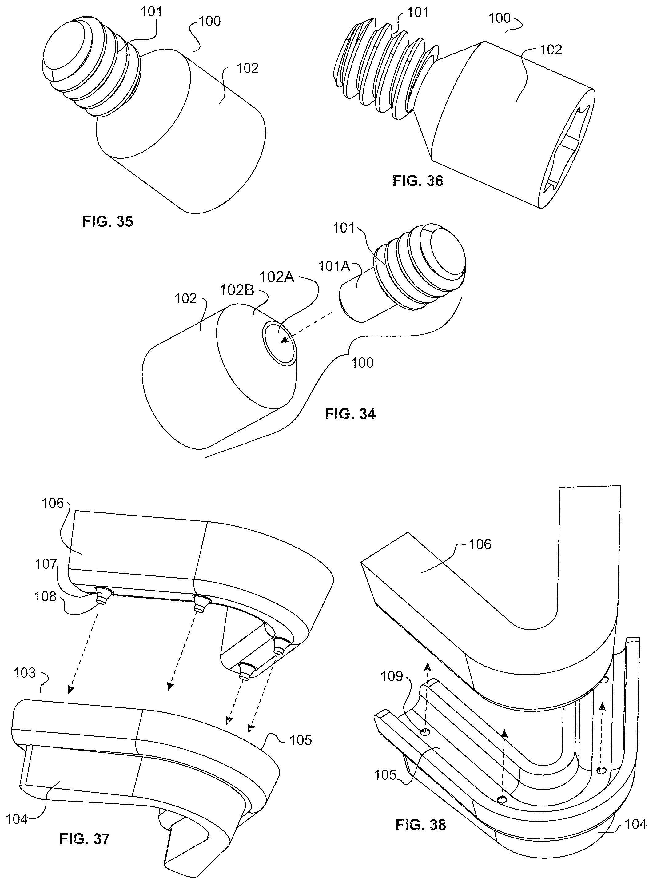 Patent US12318266 Figure 11 – Screw-attached pick-up dental coping systems and methods