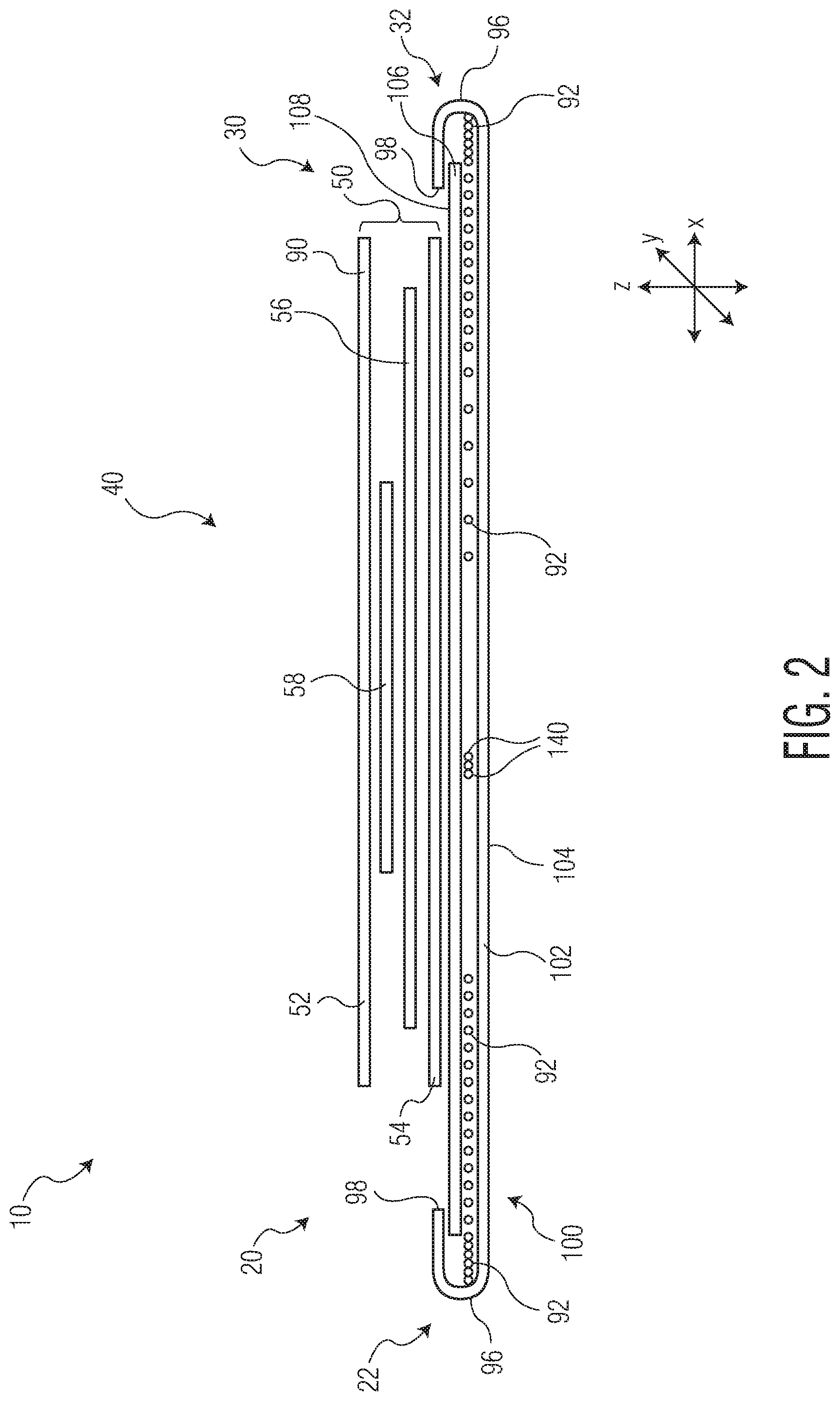 Patent US12318270 Figure 2 – Absorbent article