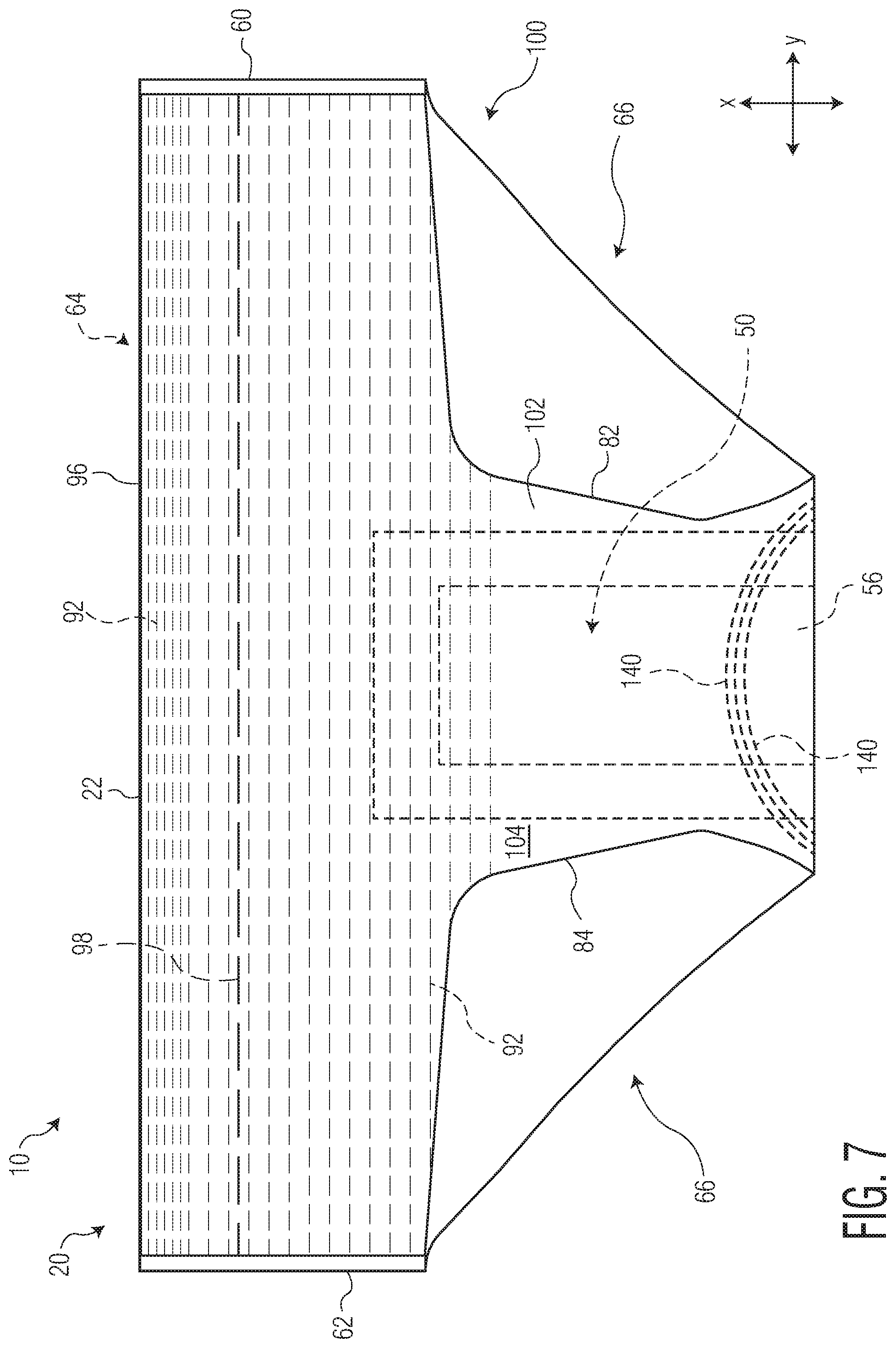 Patent US12318270 Figure 6 – Absorbent article