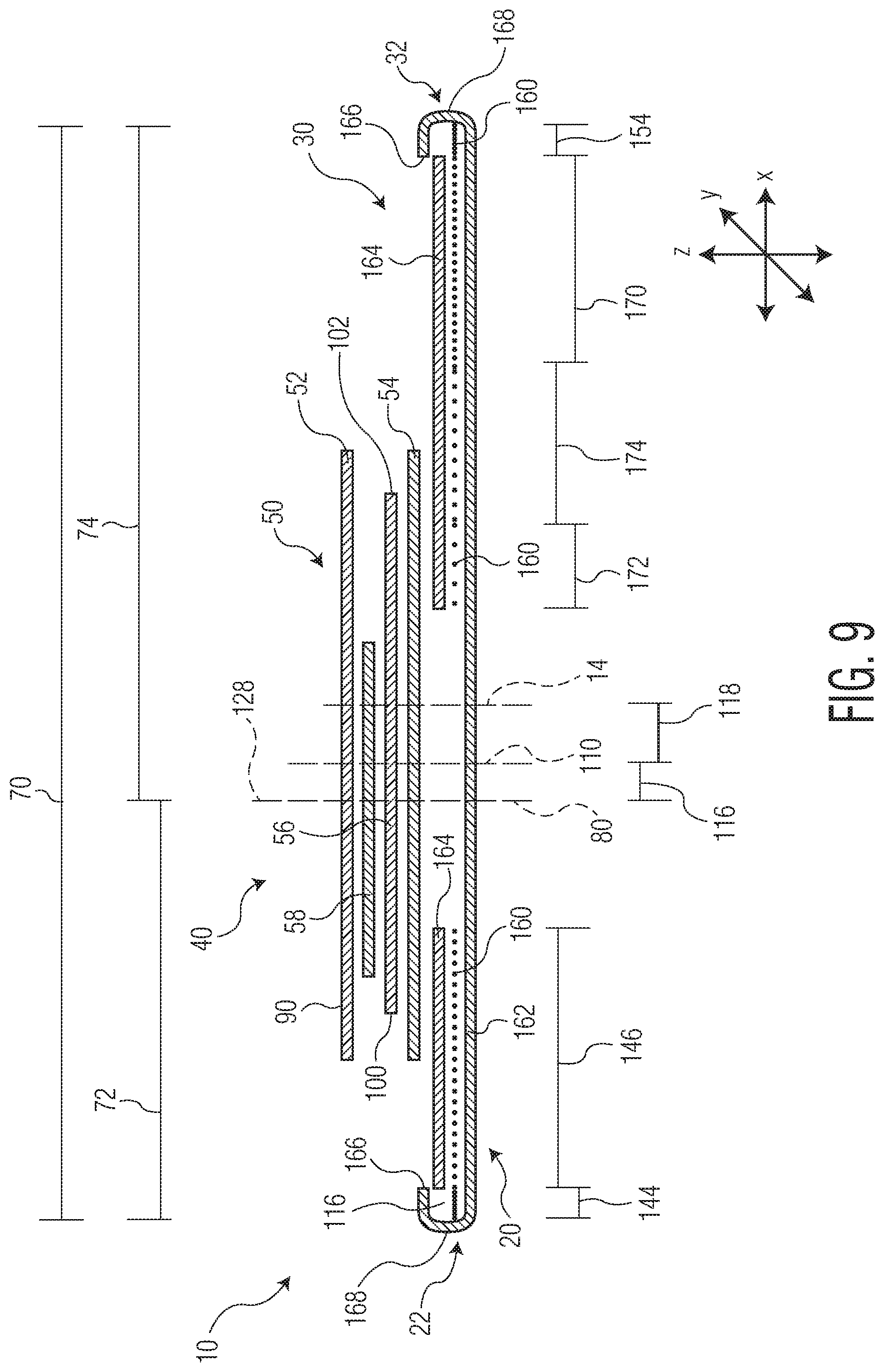 Patent US12318272 Figure 9 – Absorbent article