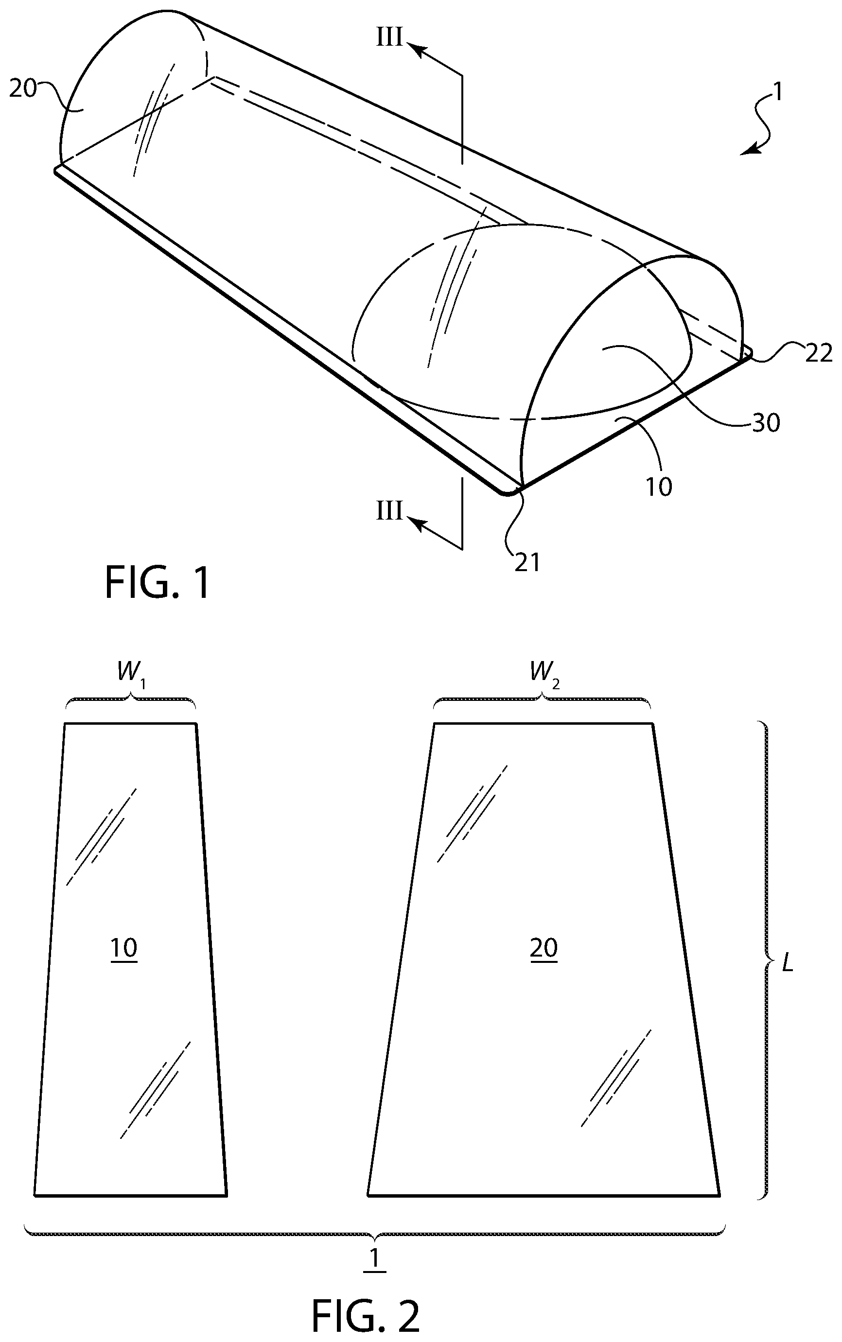 Patent US12318276 — Device for delivering silicone prosthesis into a surgical pocket — Figure 1