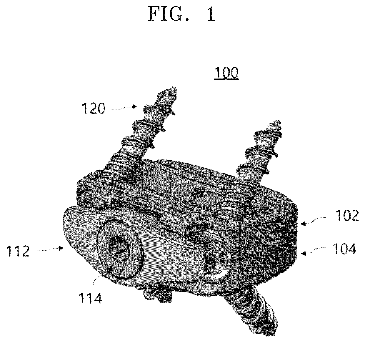 Patent US12318305 Figure 1 – Height-adjustable intervertebral fusion cage