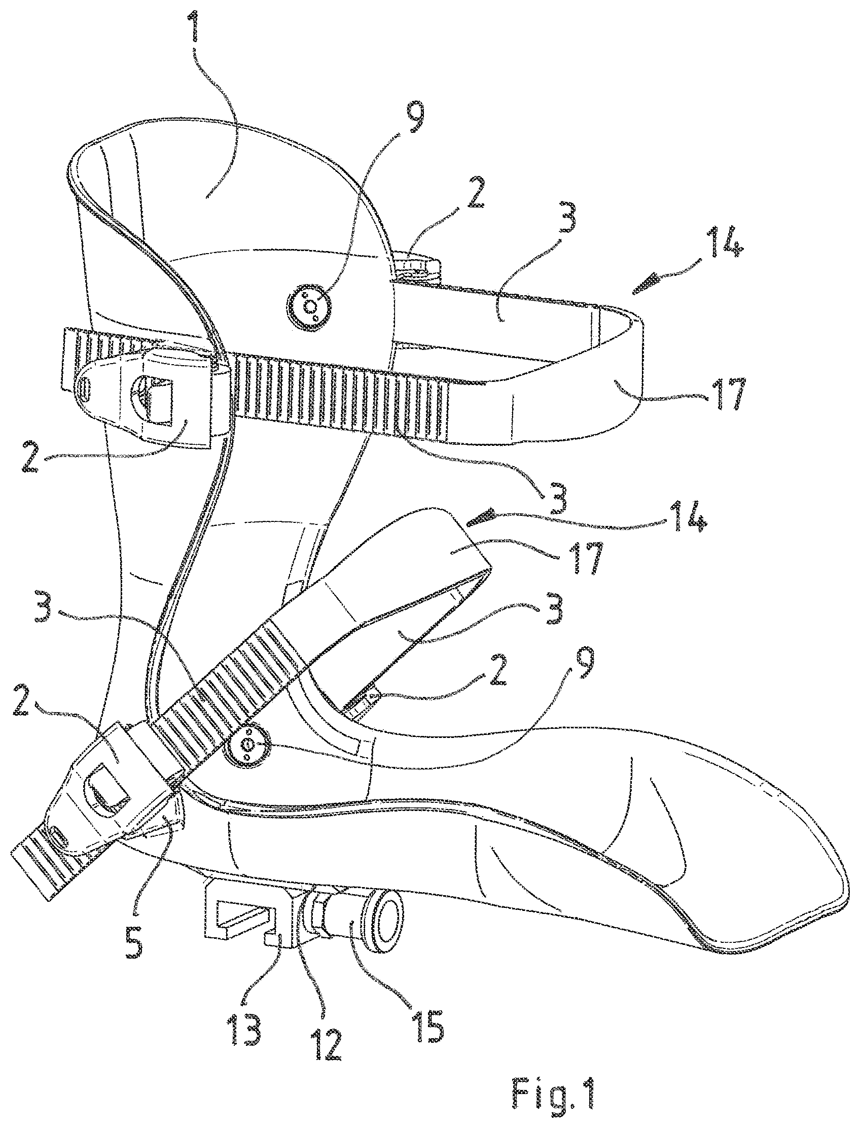 Patent US12318335 — Extension foot sleeve — Figure 1