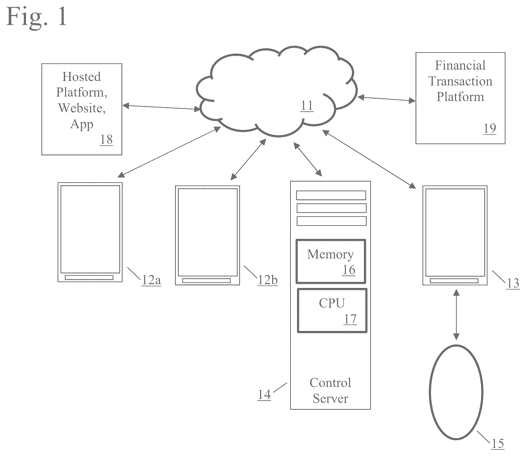 Patent US12318340 — Control link for adult toy operation and method for using the same — Figure 1