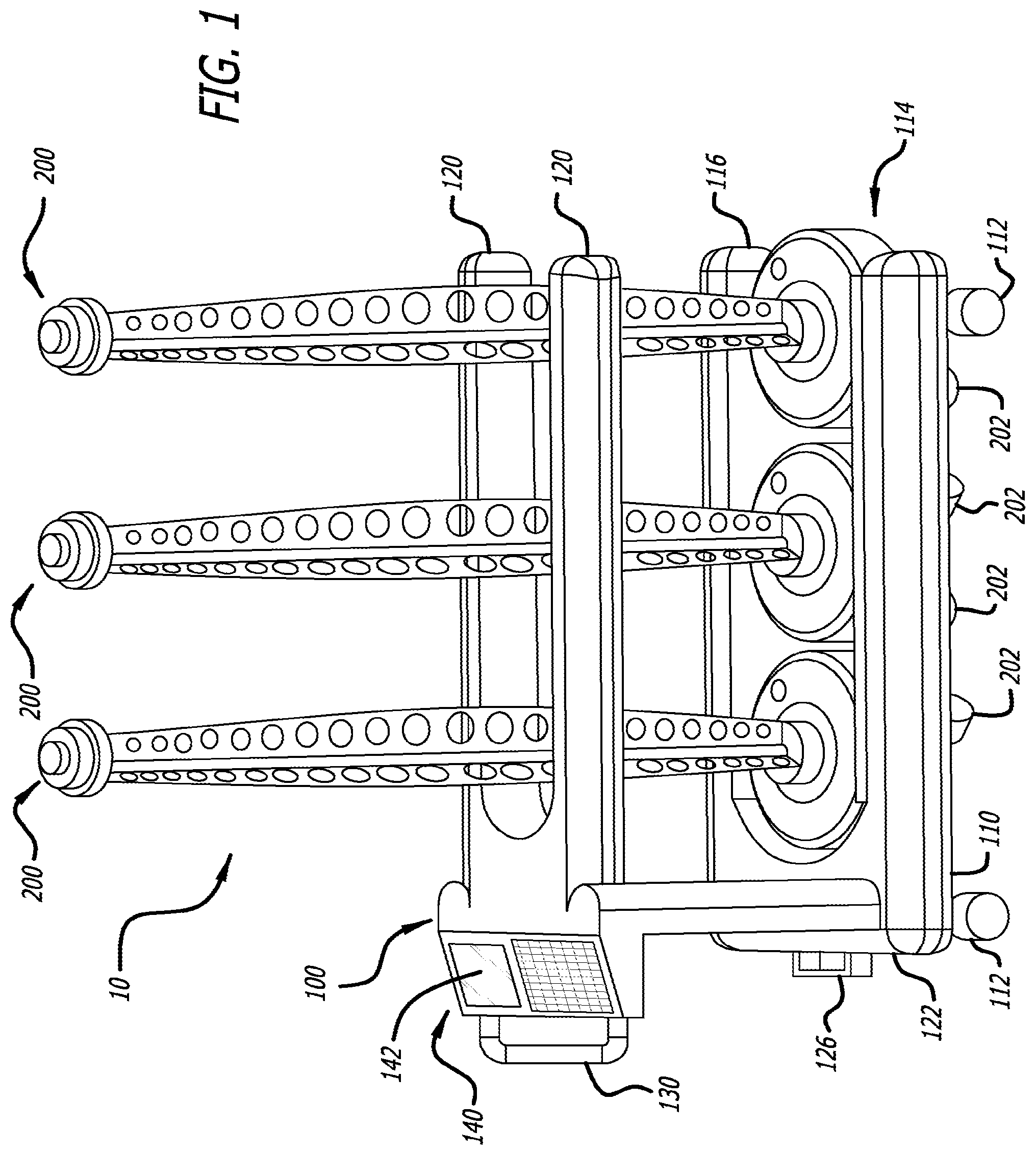 Patent US12318497 — Hard-surface disinfection system — Figure 1