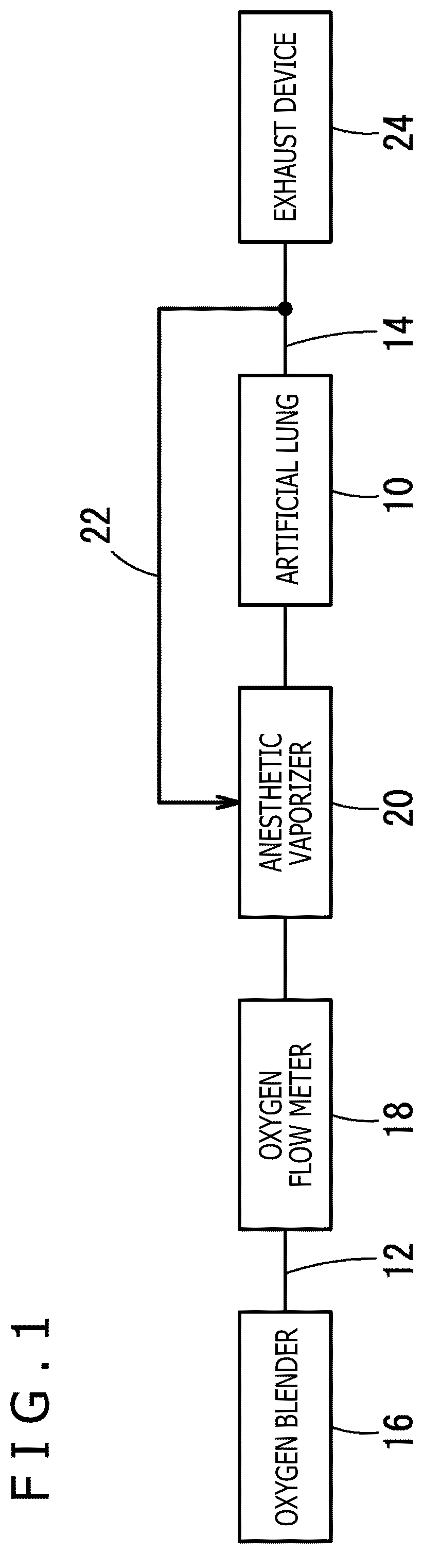 Patent US12318519 — Oxygenator with pressure relief and sampling — Figure 1