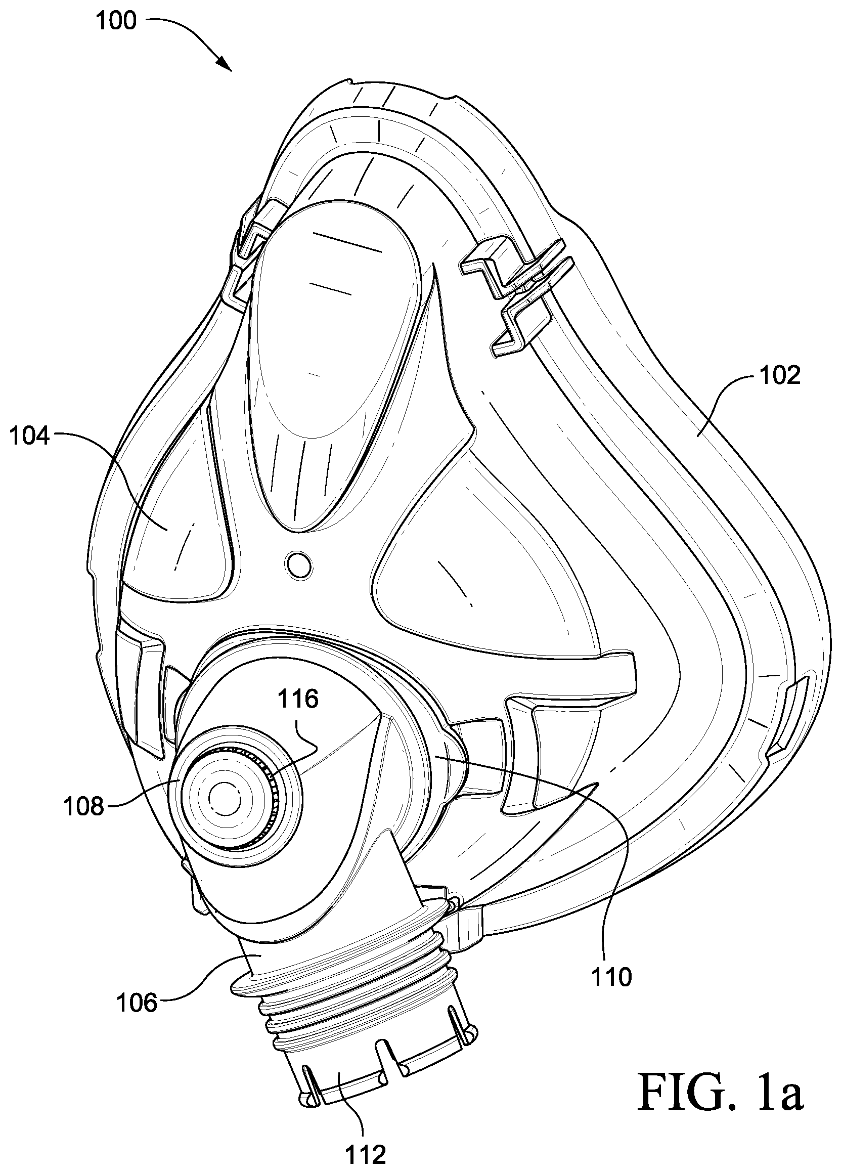 Patent US12318542 — Mask vent — Figure 1