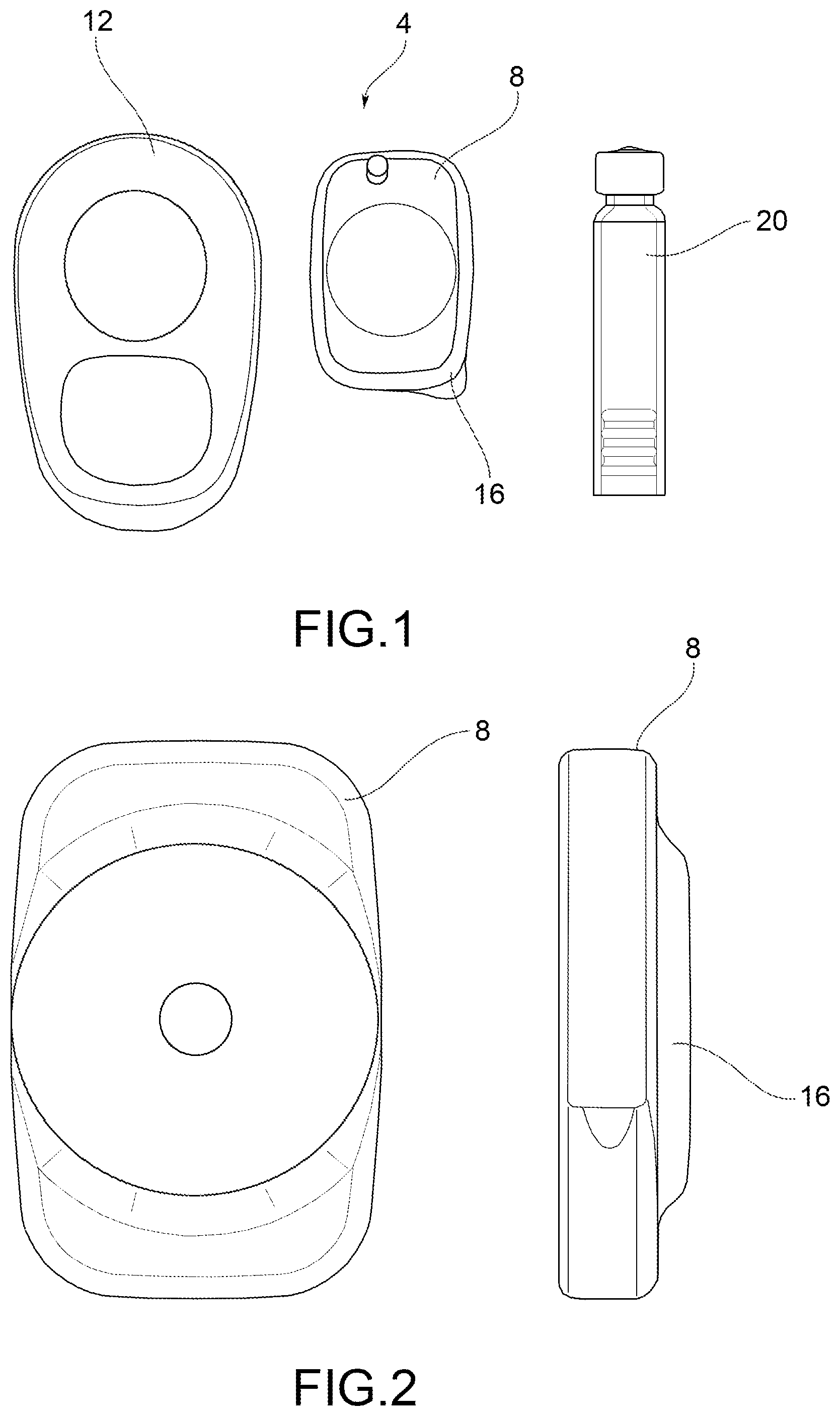 Patent US12318574 — Device and system for delivering a medical fluid and relative delivery method — Figure 1