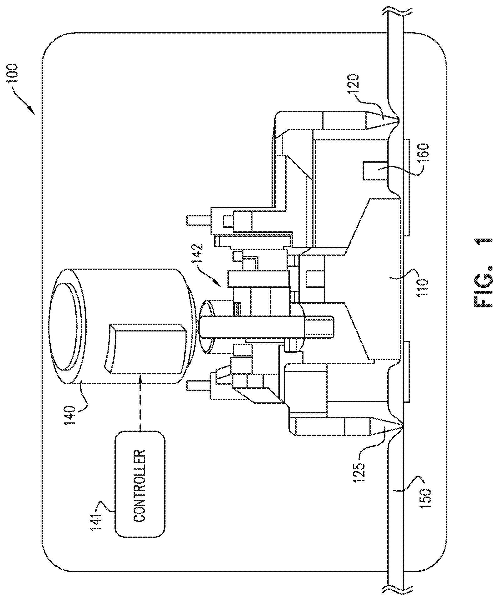 Patent US12318576 — Infusion pump with toggling capability — Figure 1