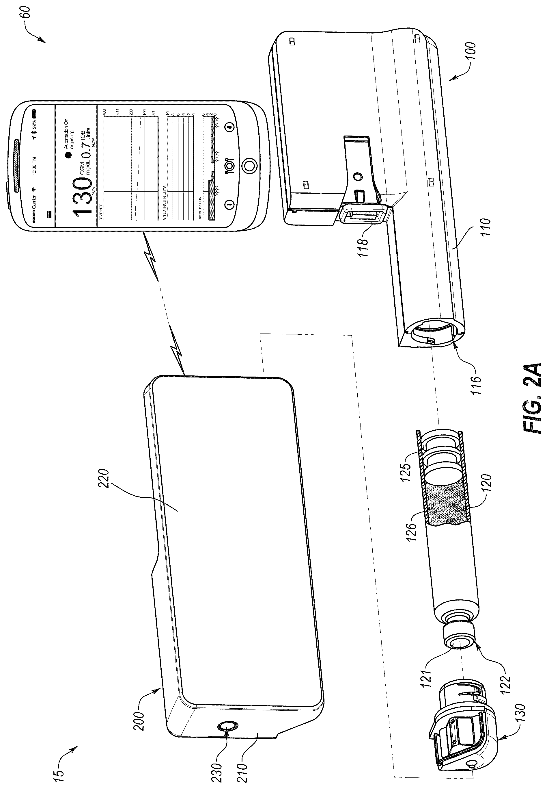 Patent US12318577 Figure 2 – System and method for adjusting insulin delivery