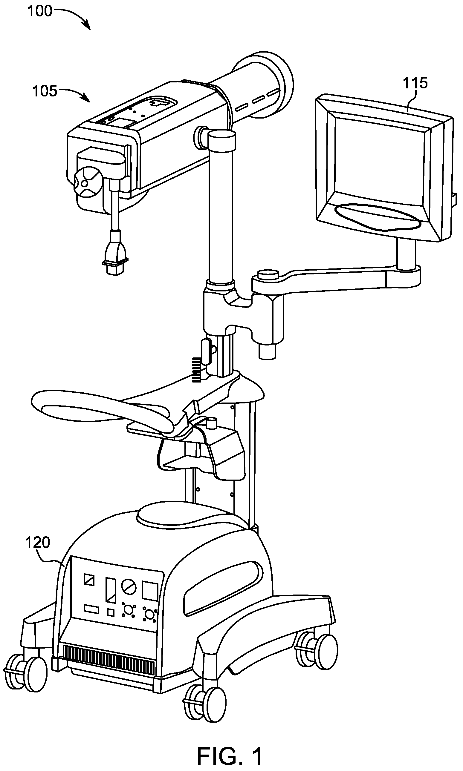 Patent US12318579 — Medical fluid injector — Figure 1