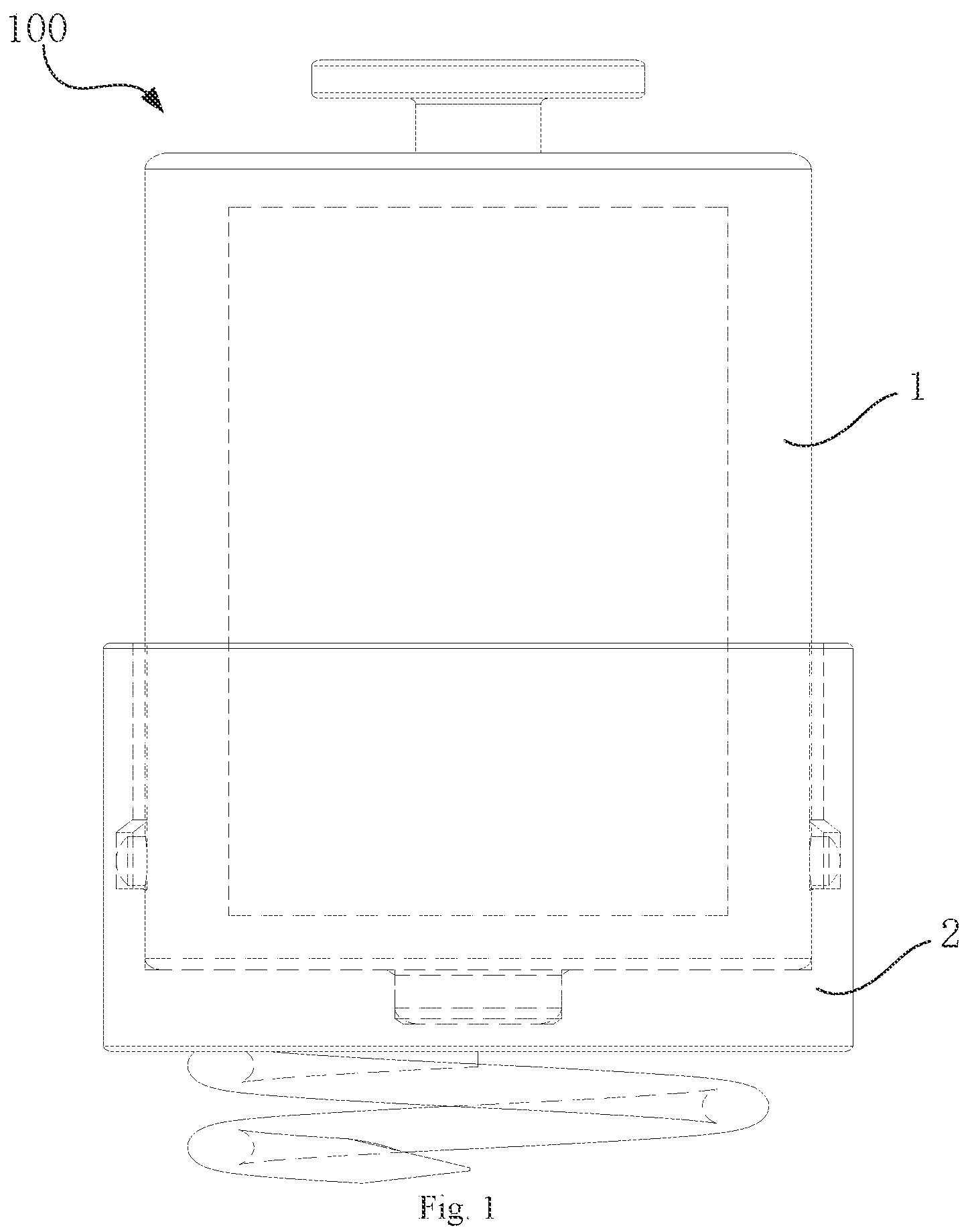 Patent US12318620 — Leadless pacemaker and tail end component and head end component thereof — Figure 1