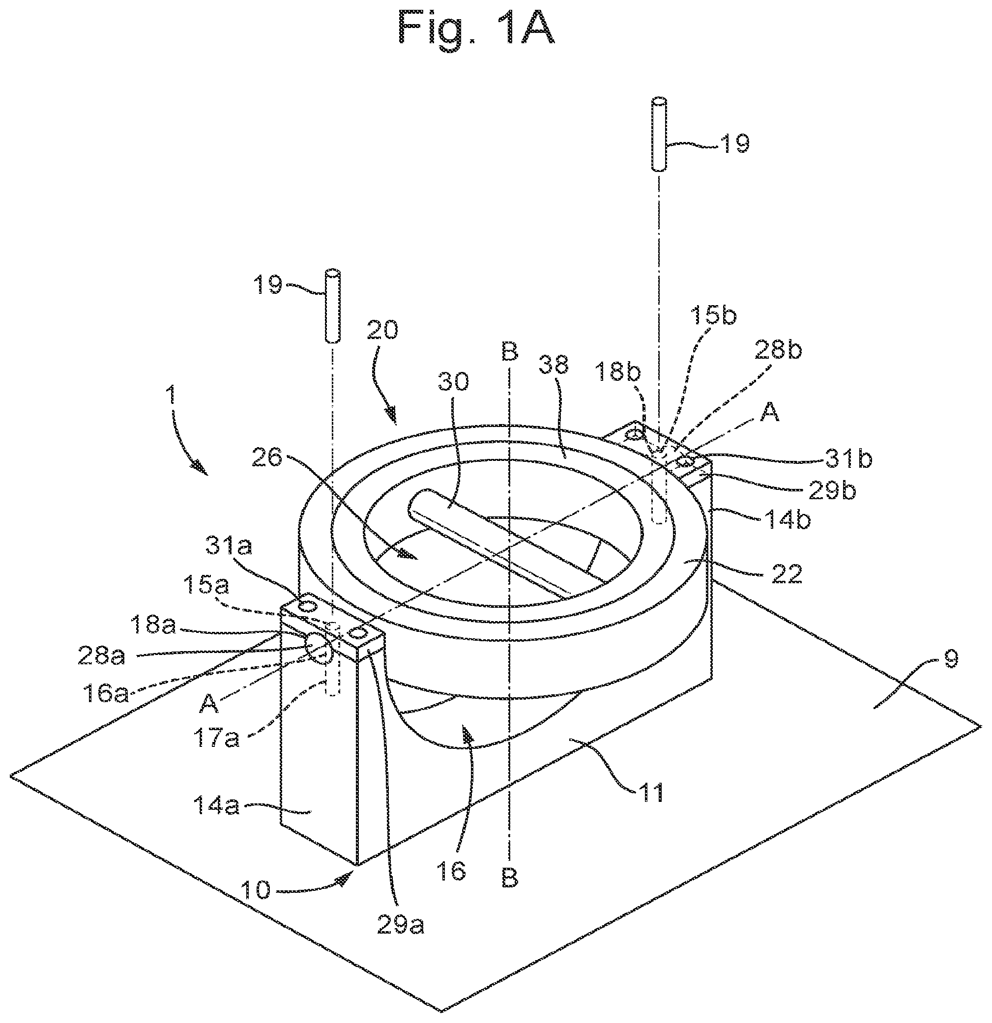 Patent US12318653 — Dynamic exercise device — Figure 1