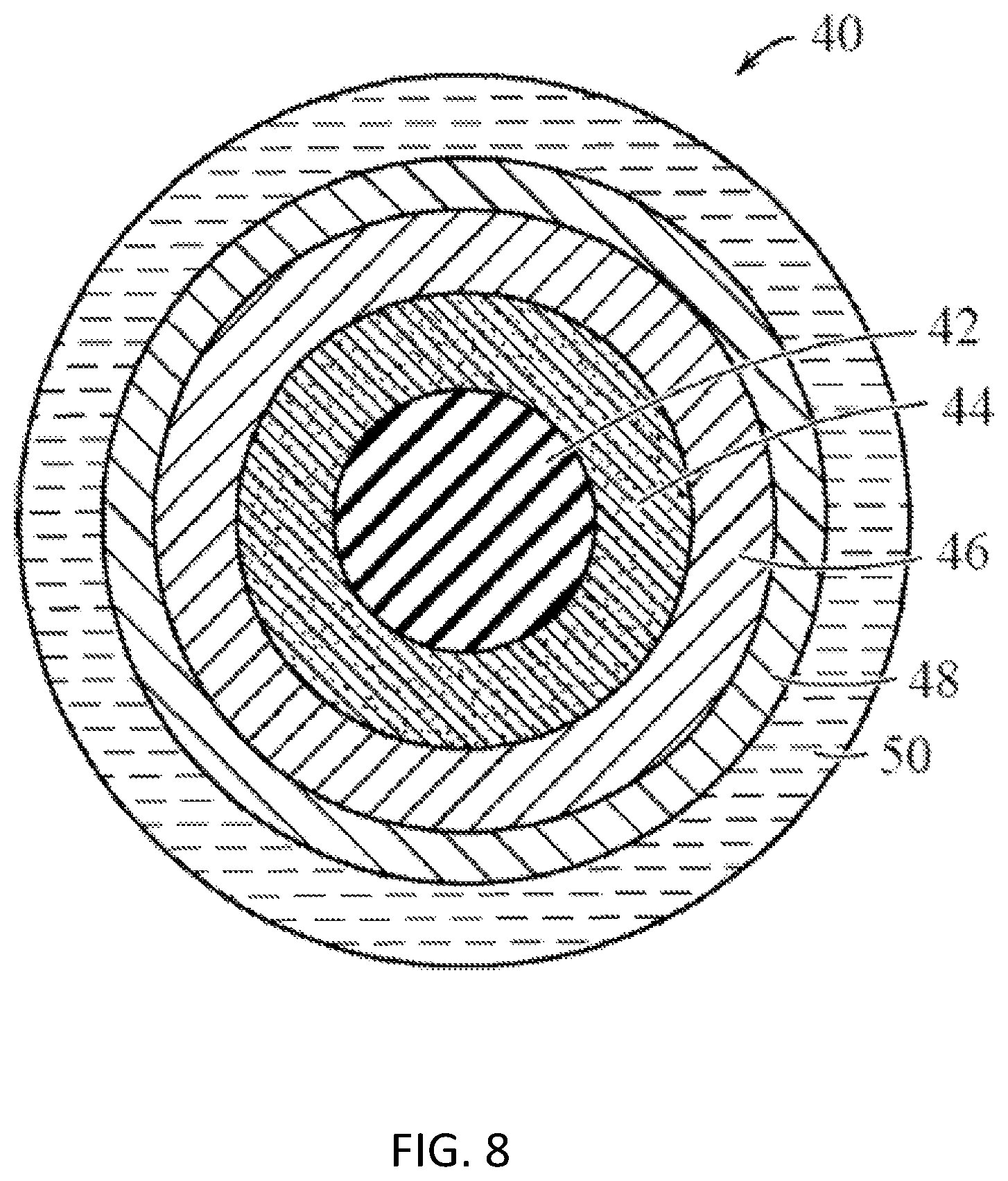 Patent US12318665 Figure 6 – Golf ball compositions with metamaterial