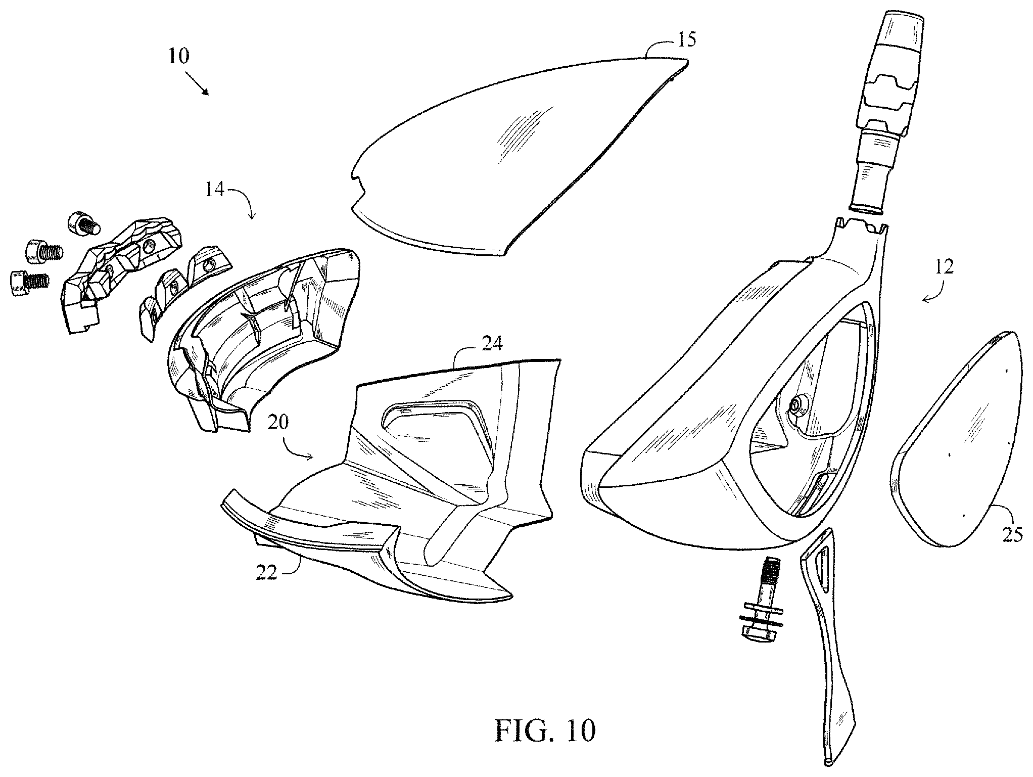 Patent US12318670 Figure 7 – Golf club head