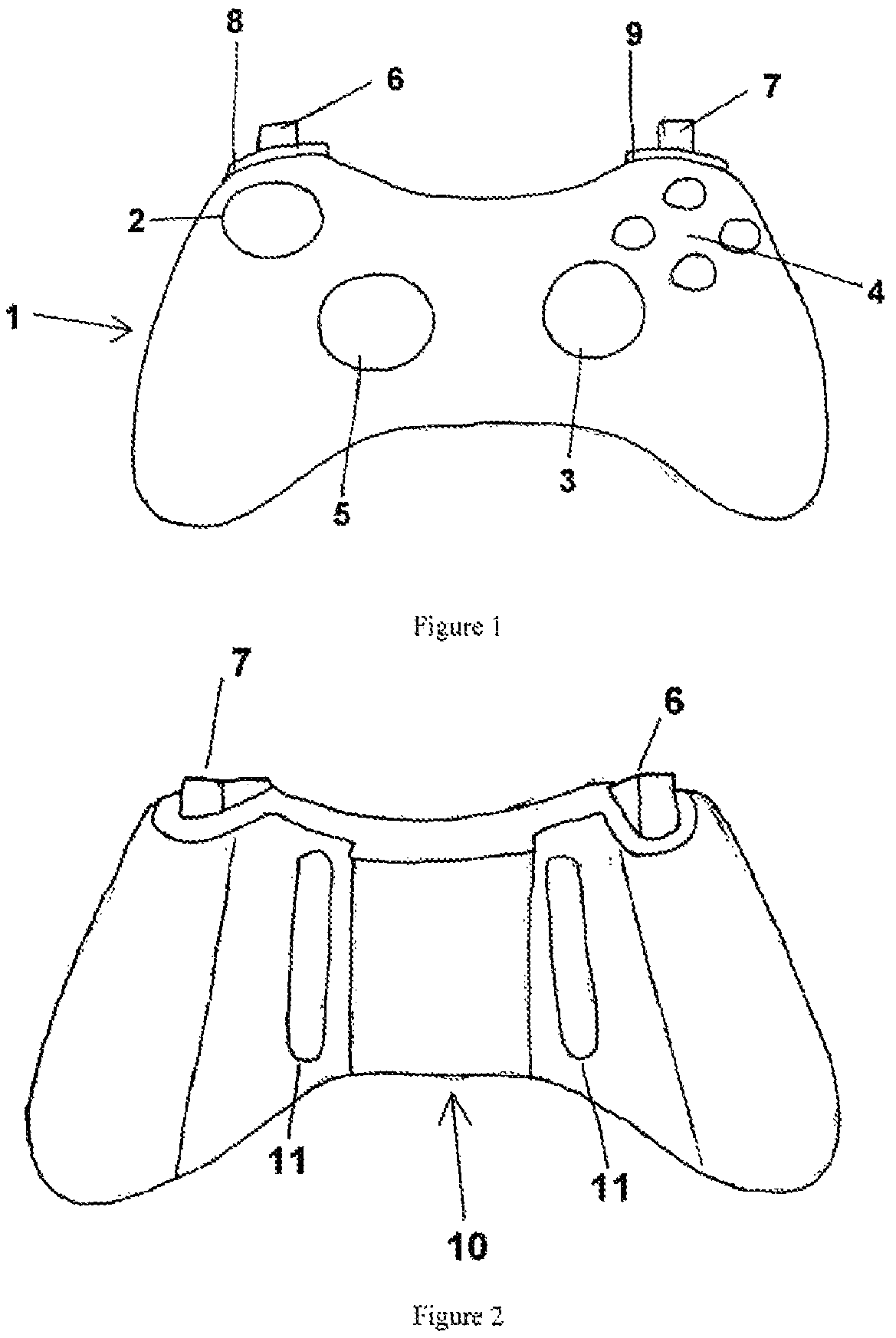 Patent US12318686 — Controller for video game console — Figure 1