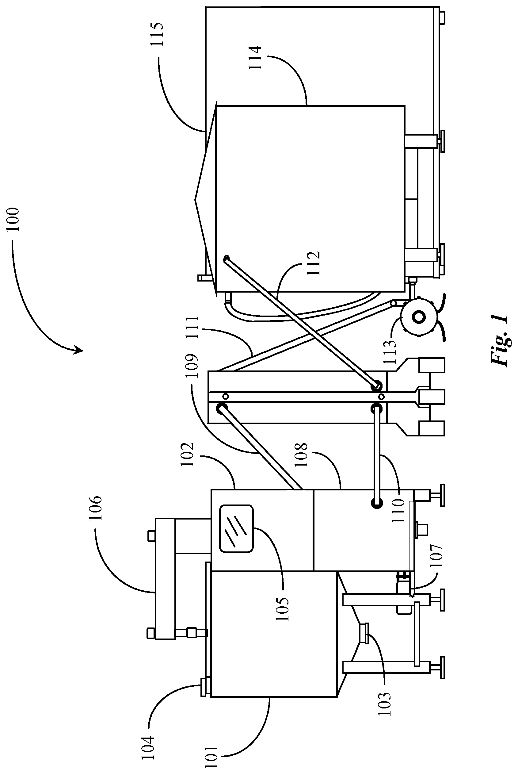 Patent US12318707 — Process supported by equipment group for extracting compounds from botanicals — Figure 1