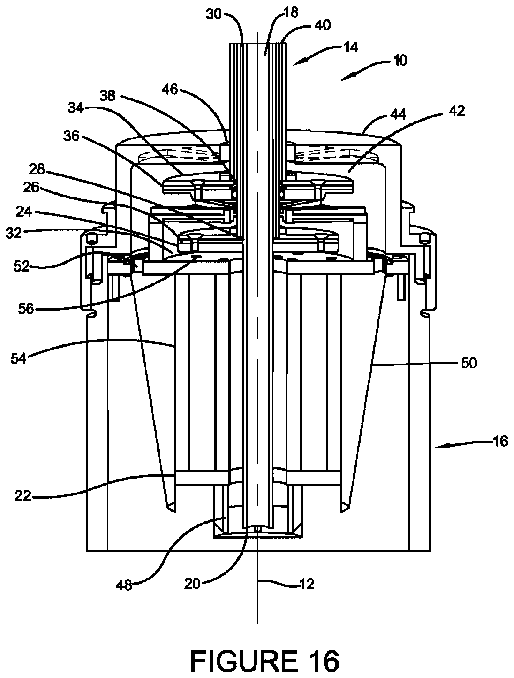 Patent US12318710 Figure 16 – Centrifuge system for separating cells in suspension