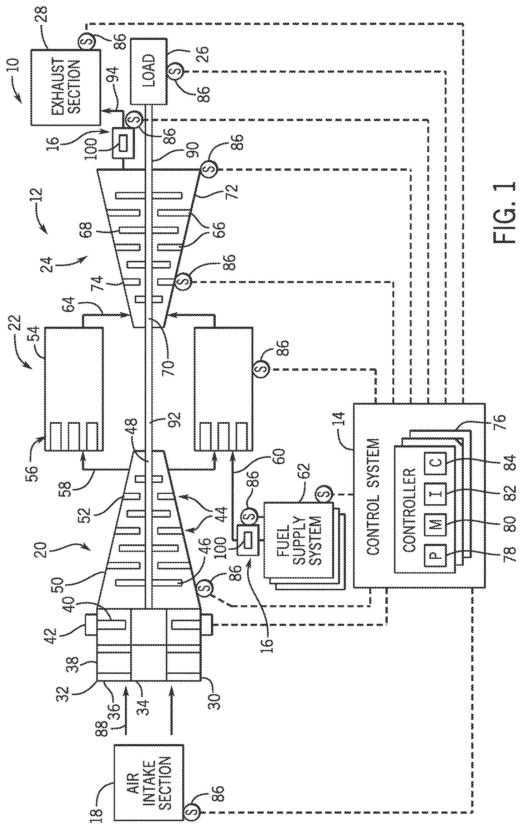Patent US12318727 Figure 1 – System and method for controlling a temperature in an absorber