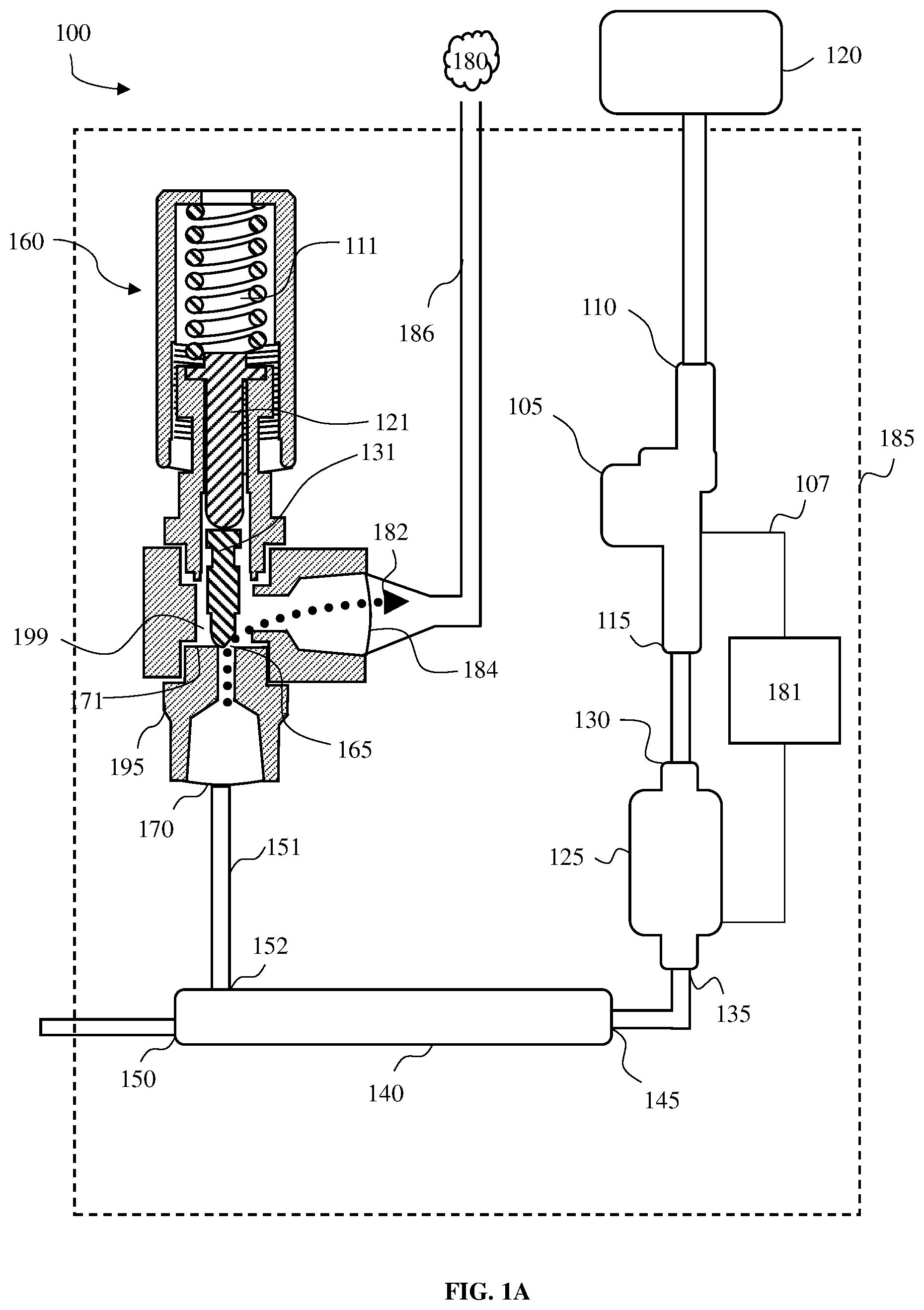 Patent US12318731 — Self-purging water pressure regulator and reverse osmosis system having a self-purging water pressure regulator — Figure 1