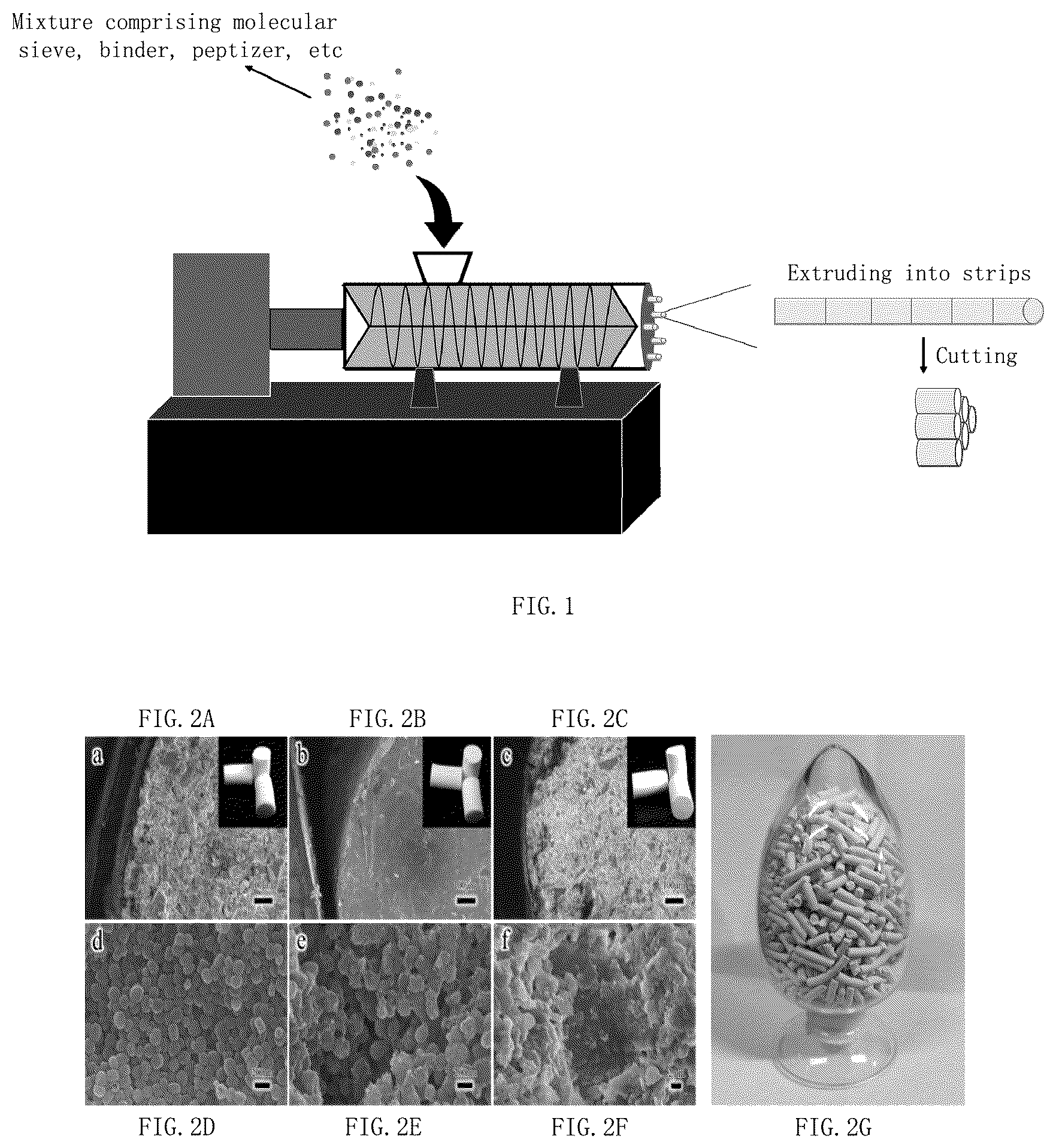 Patent US12318768 — Method for molecular sieve shaping by using rice husk as template — Figure 1
