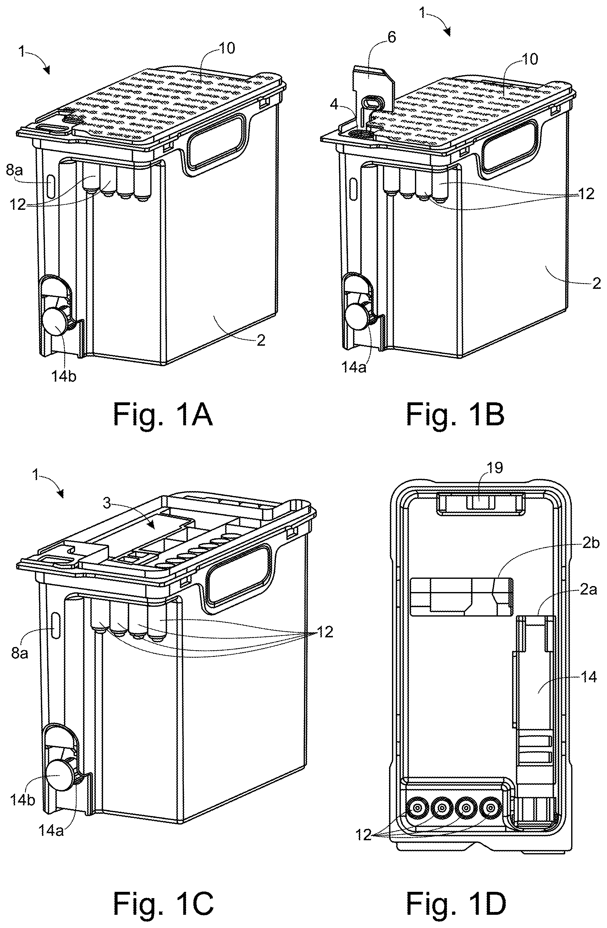 Patent US12318772 — Analysis instrument and sample preparation cartridge — Figure 1