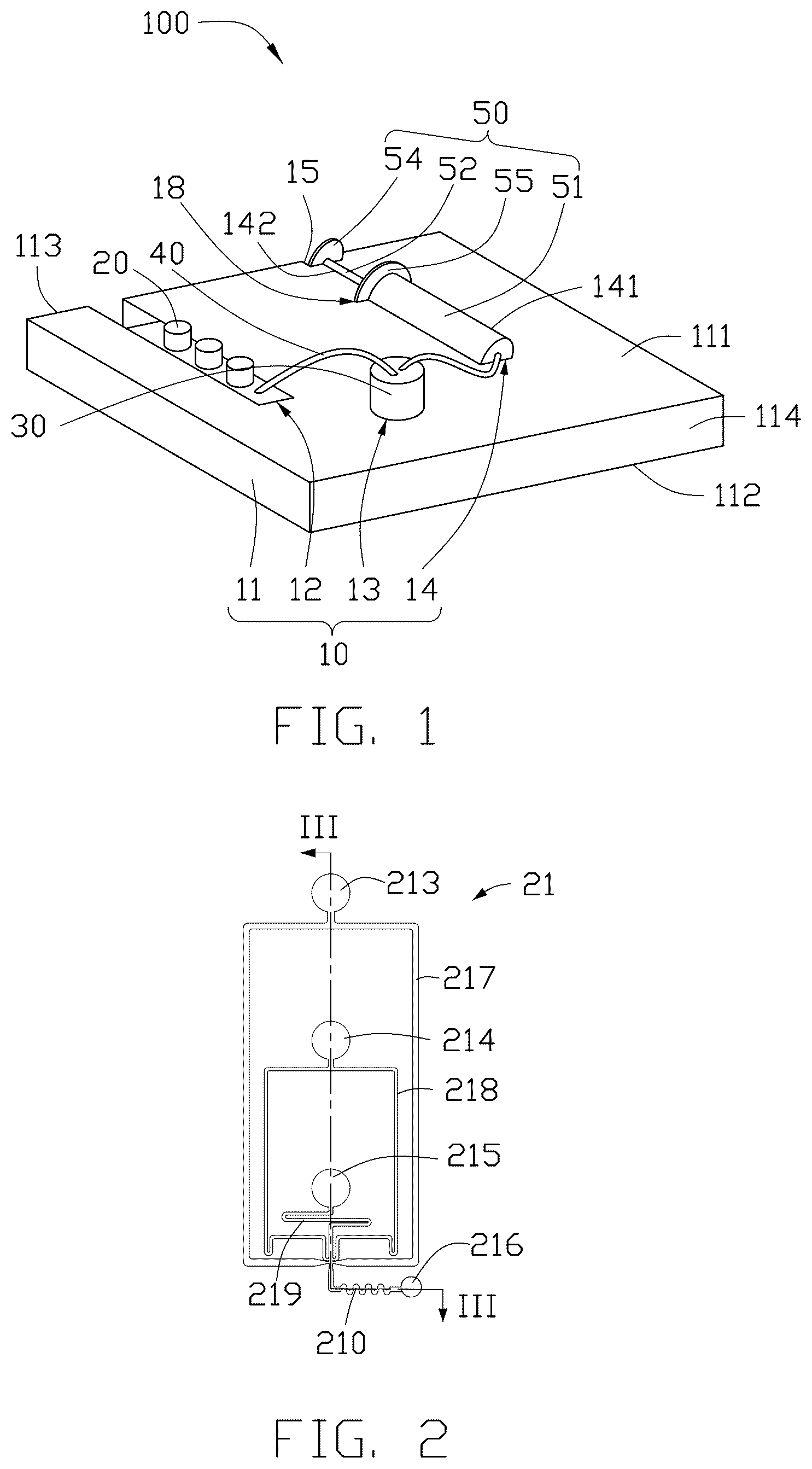 Patent US12318778 — Microfluidic chip system and method for preparing droplets — Figure 1