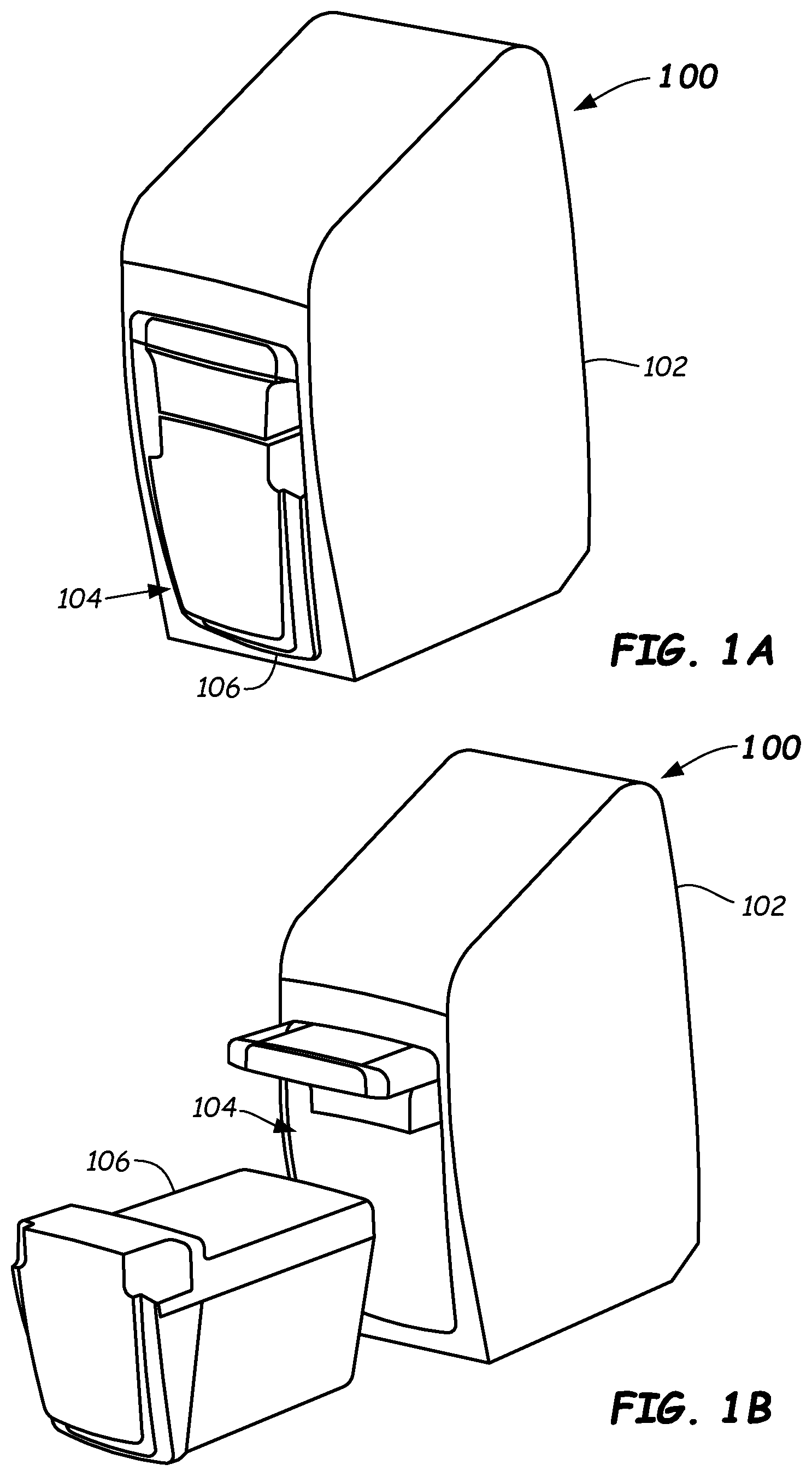 Patent US12318785 Figure 1 – Fitment devices, reagent cartridges containing fitment devices, and methods of manufacturing and operating same