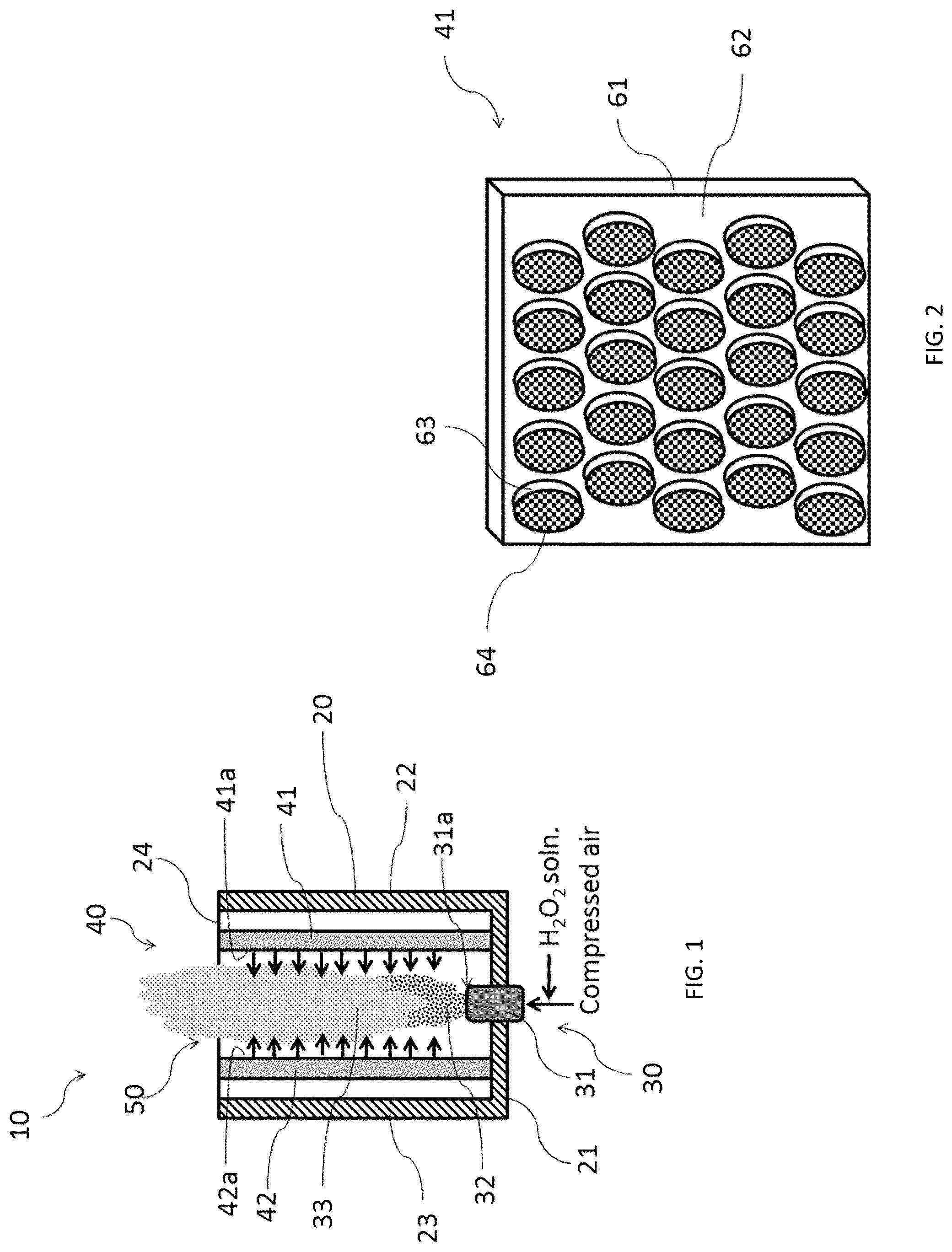 Patent US12318798 — Mist supply device — Figure 1