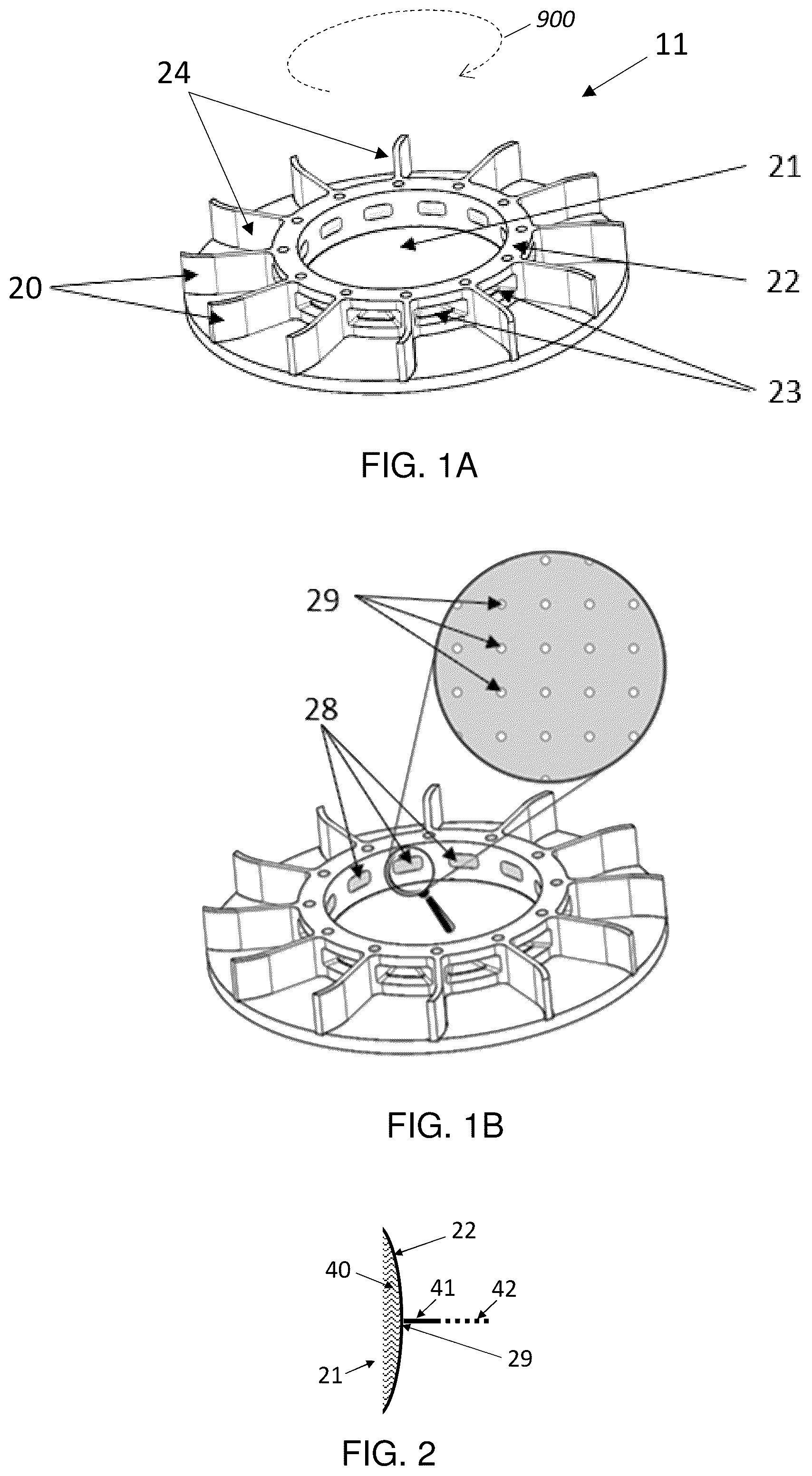 Patent US12318799 Figure 1 – Generation and spraying of microscopic water droplets