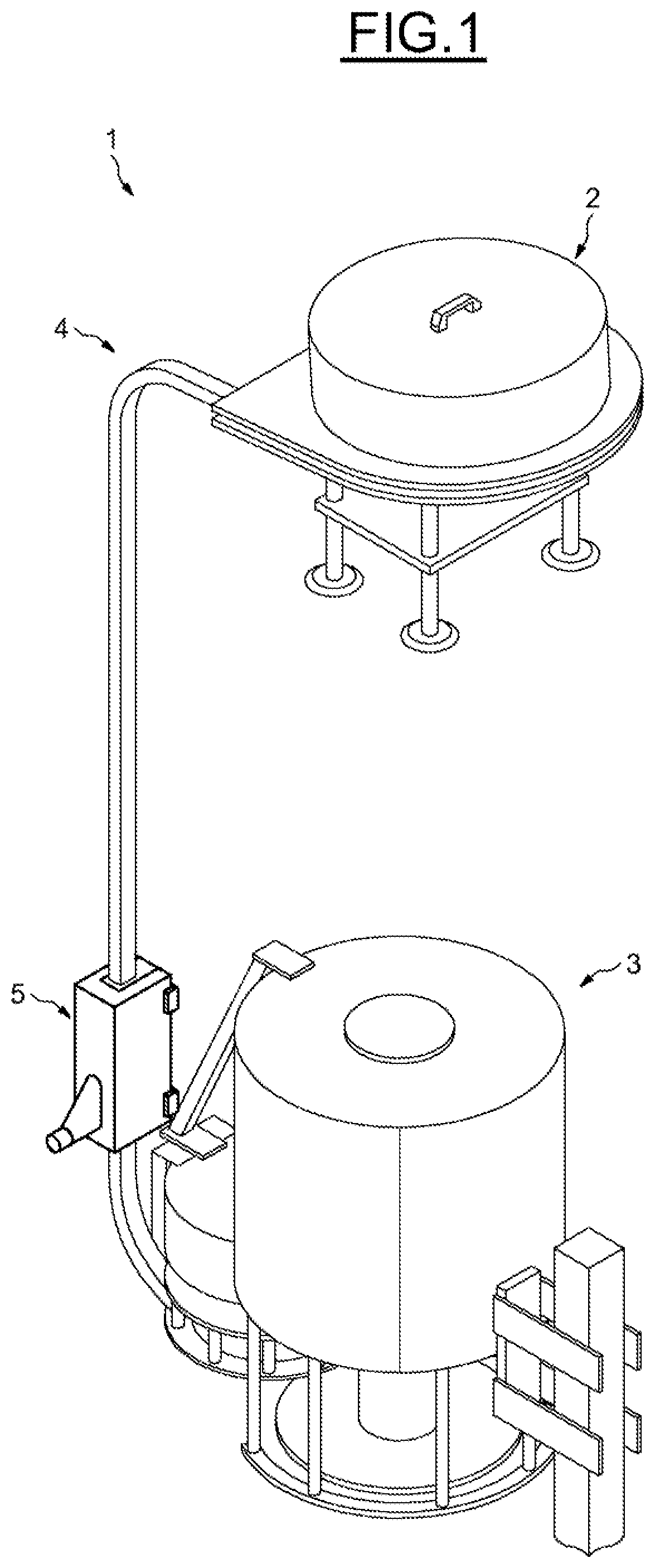 Patent US12318821 — Device for removing dust from closures by ionization — Figure 1