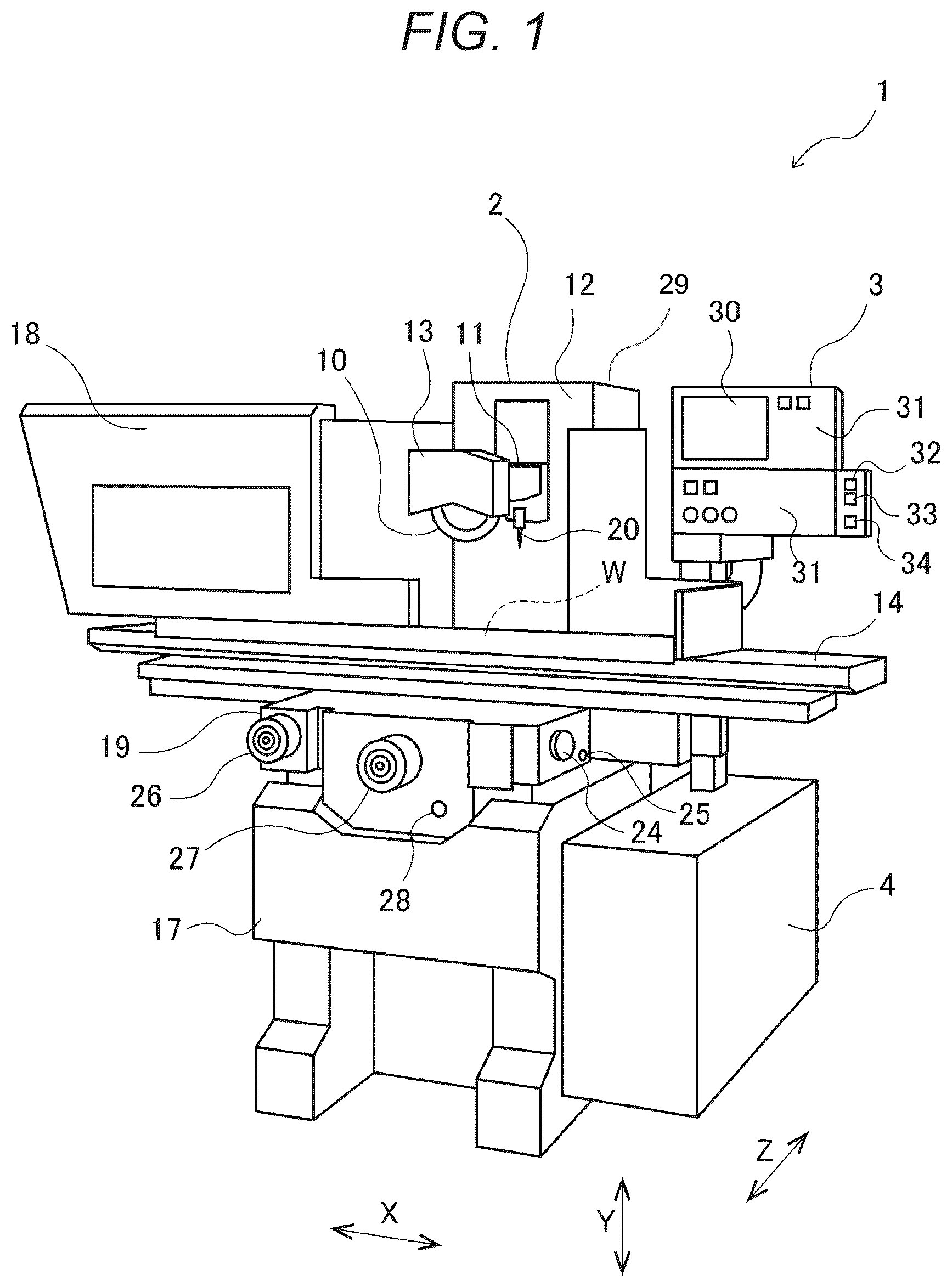 Patent US12318886 — Grinding apparatus — Figure 1