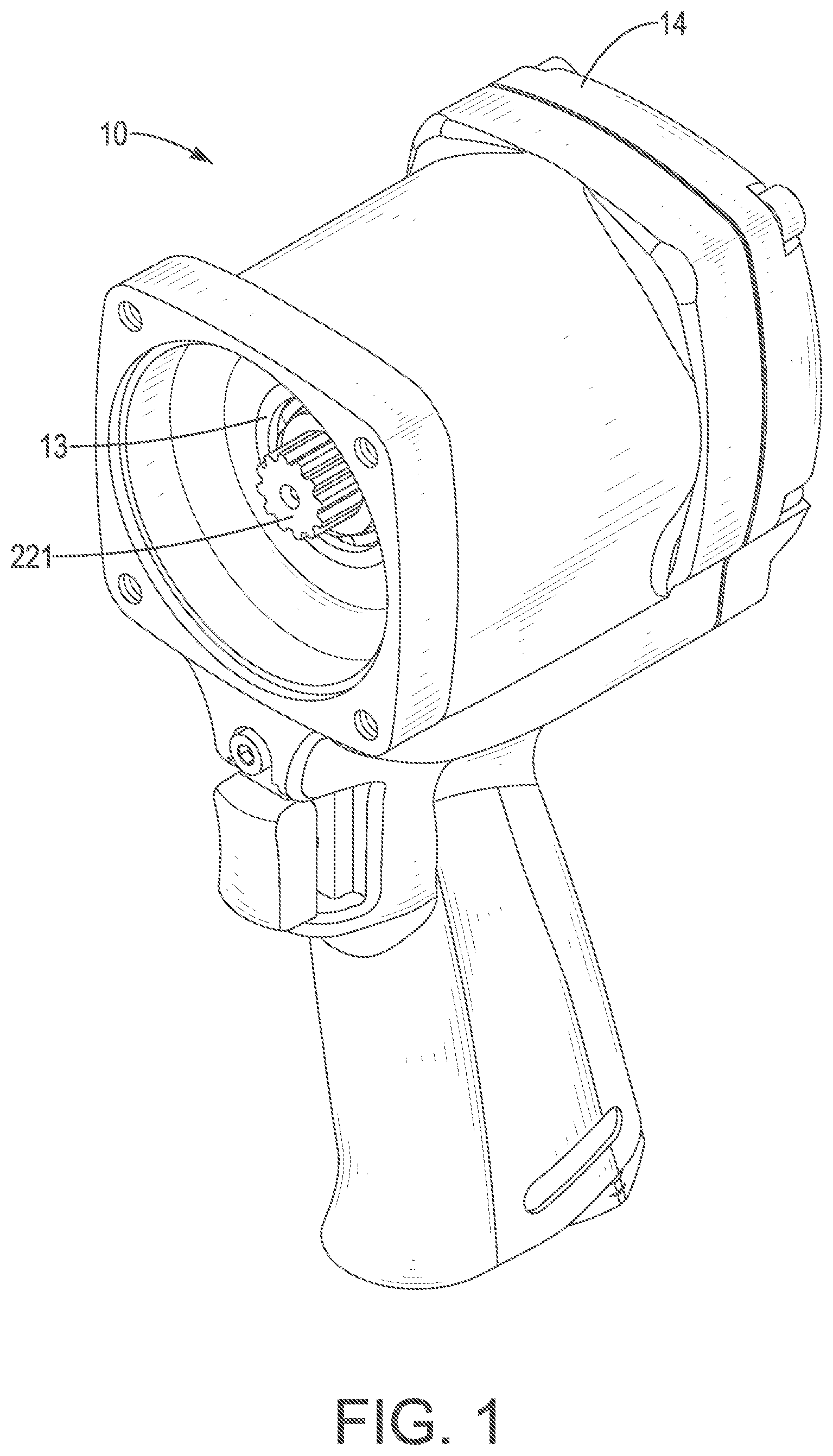 Patent US12318891 — Pneumatic tool — Figure 1