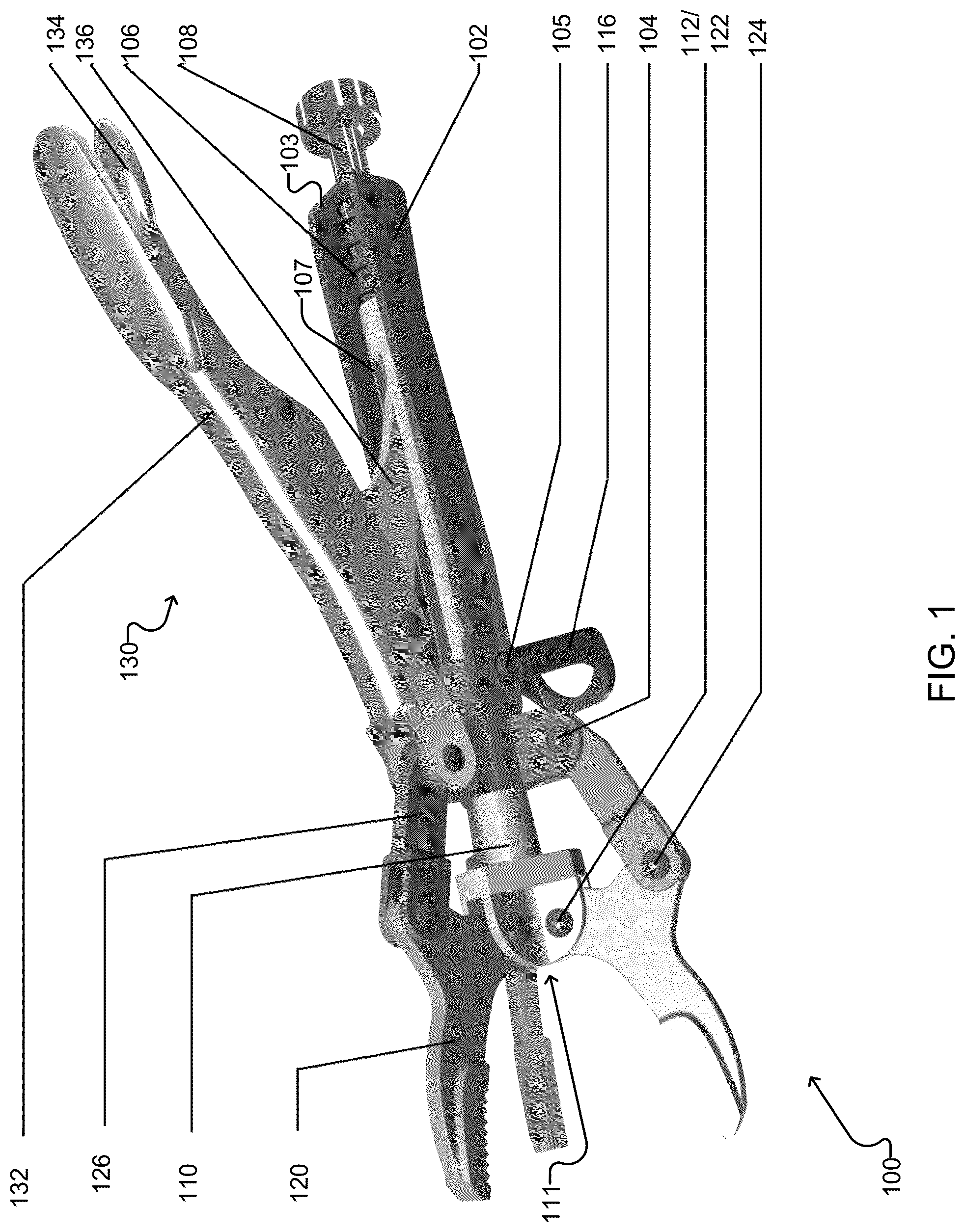 Patent US12318898 Figure 1 – Locking pliers and other gripping tools