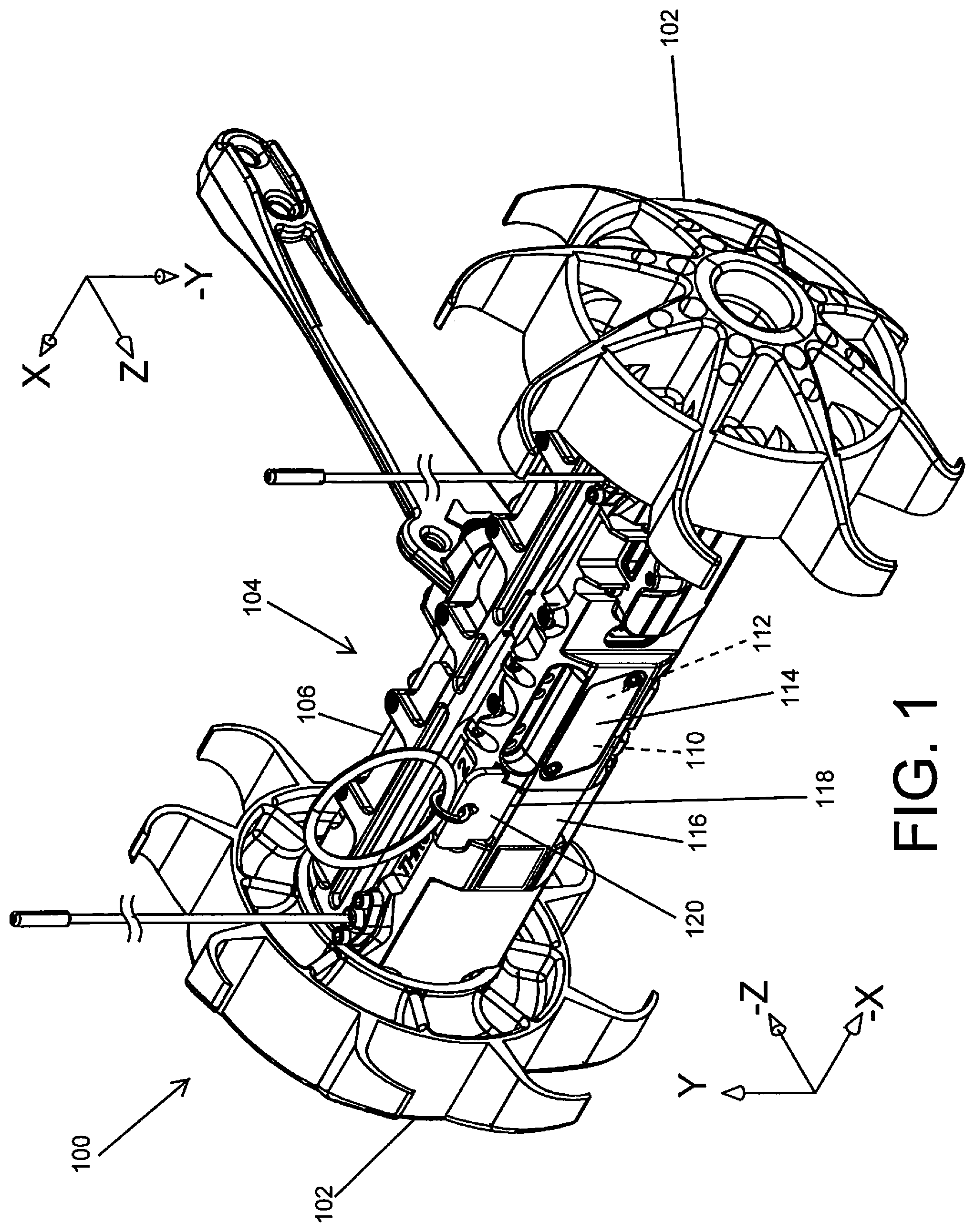 Patent US12318922 — Magnetic lock with throwable robot — Figure 1