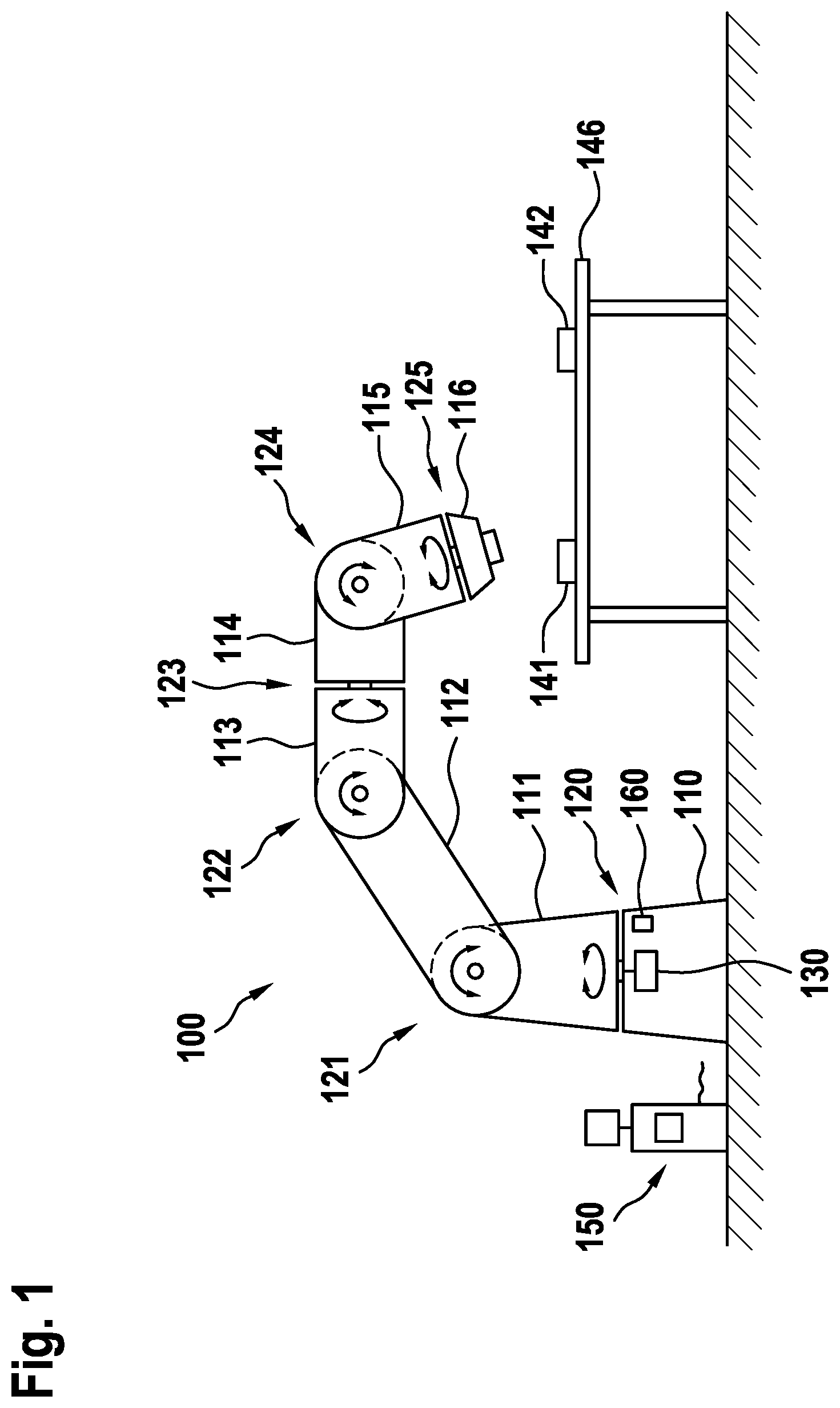 Patent US12318936 — Method for determining a torque for an operation of a robot using a model and method for teaching the model — Figure 1