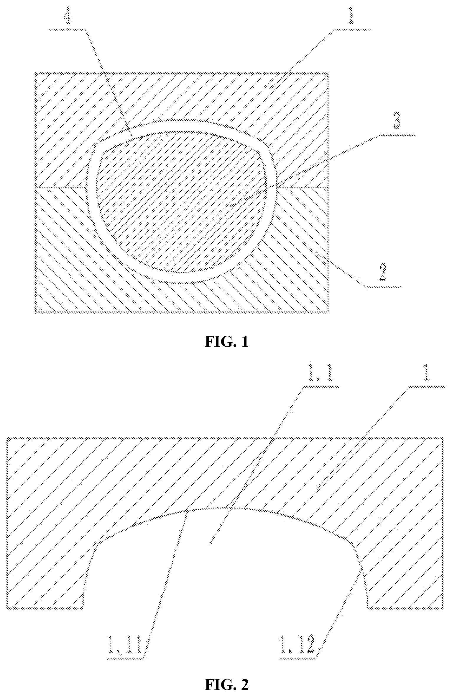 Patent US12318971 — Mold for partially shortening circumference of tube billet and using method of mold — Figure 1