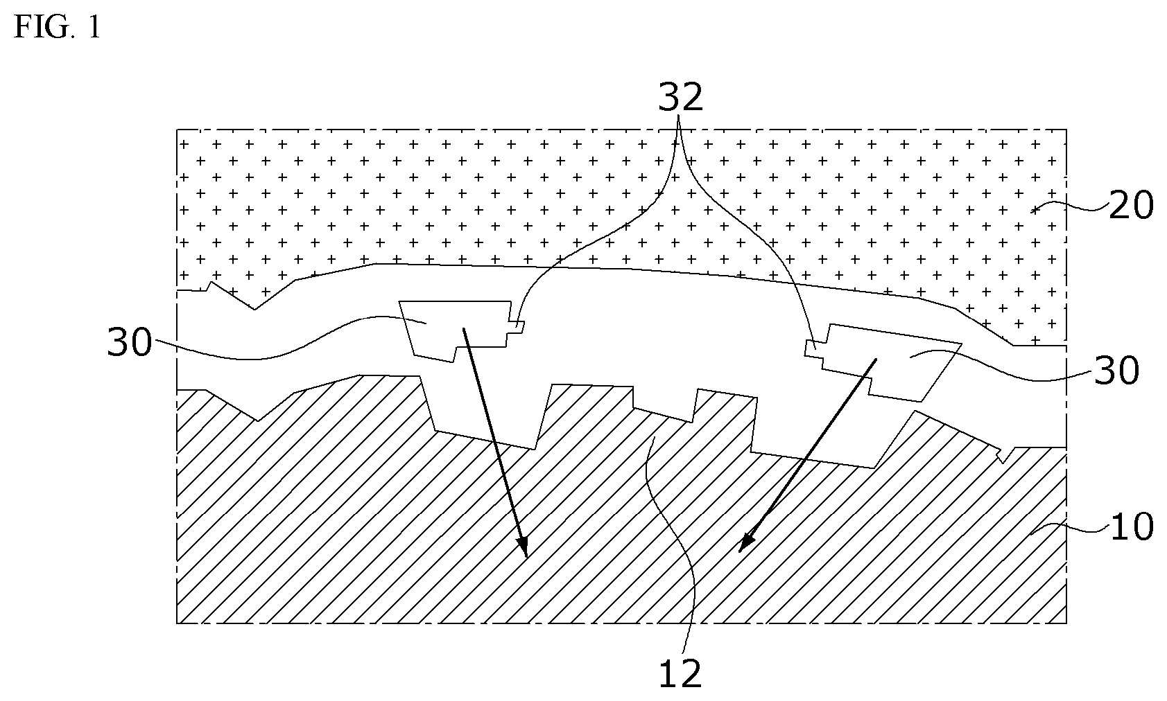 Patent US12318976 Figure 1 – Mold for manufacturing crash pad and crash pad assembly manufactured by the same