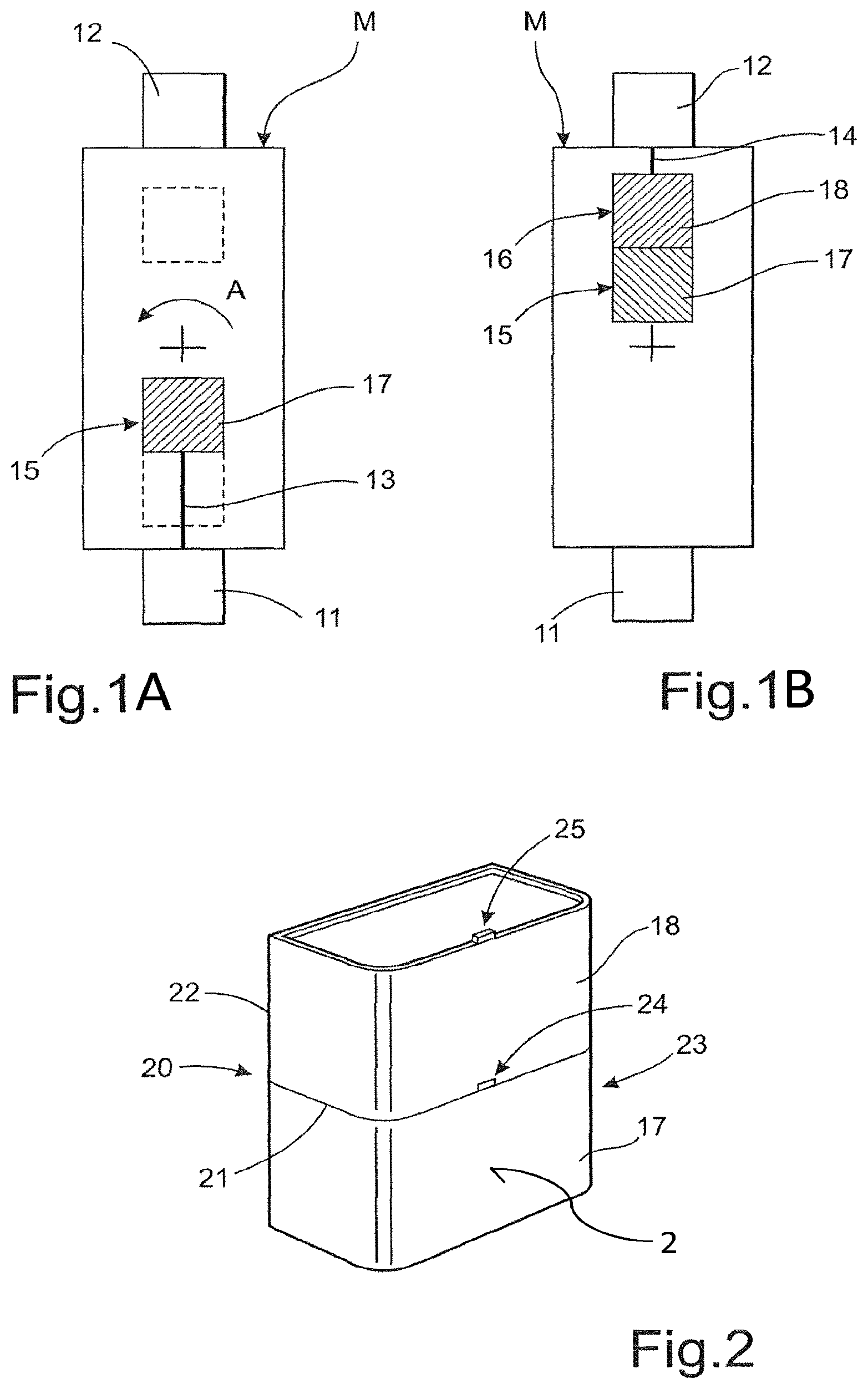 Patent US12318980 — Method of manufacturing an outer shell of a dispenser part — Figure 1