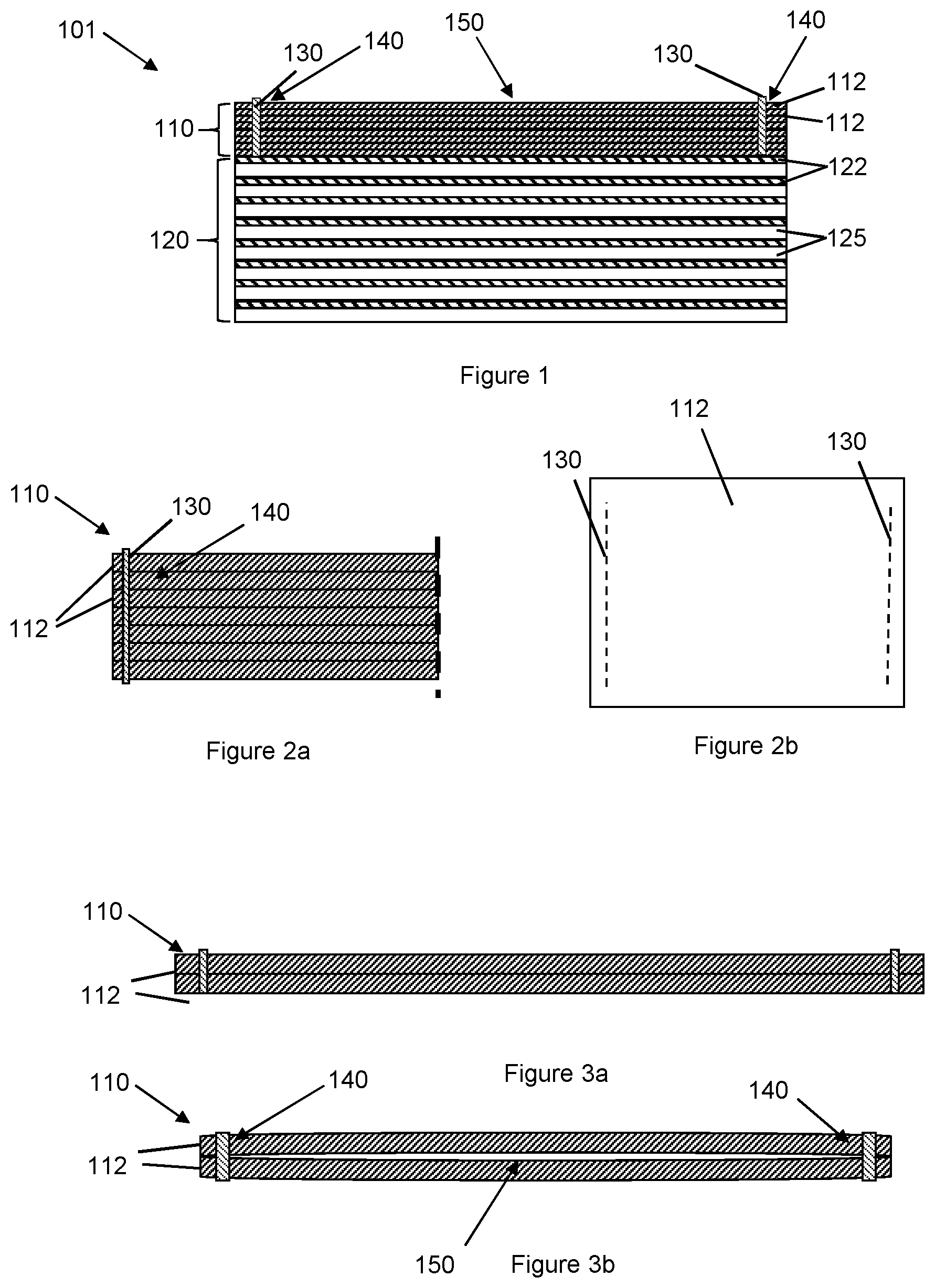 Patent US12319033 — Composite structure — Figure 1
