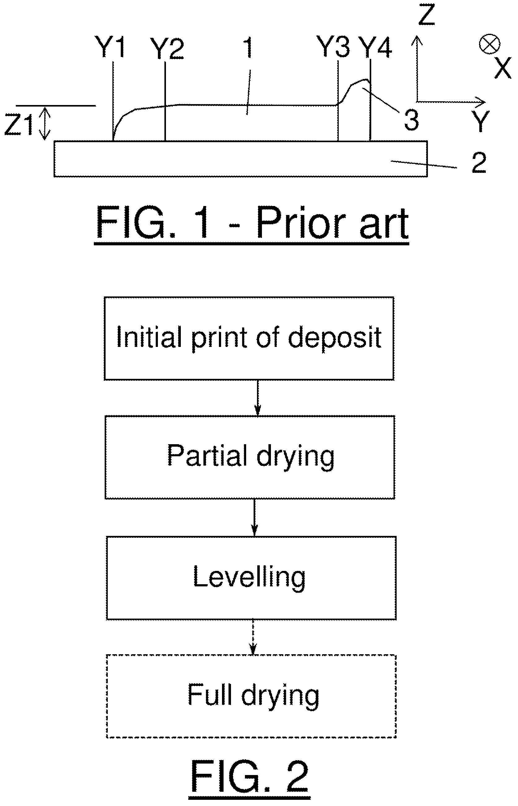 Patent US12319049 — Deposit levelling — Figure 1