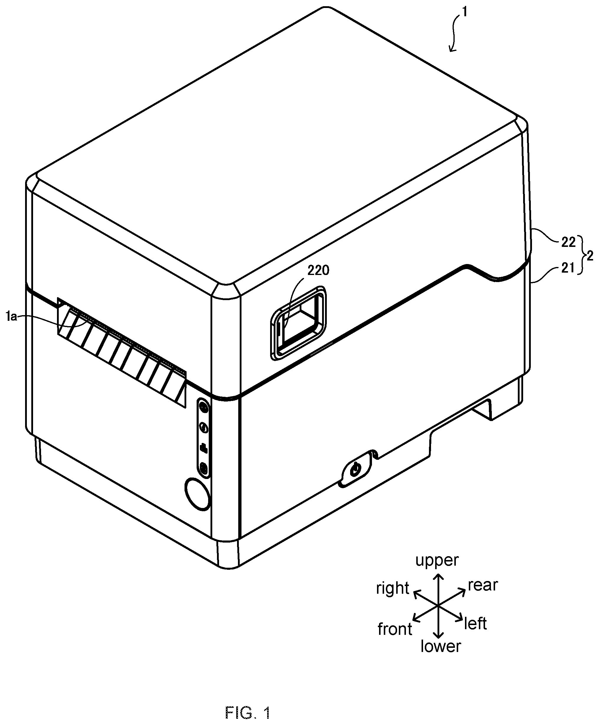 Patent US12319052 — Printer — Figure 1