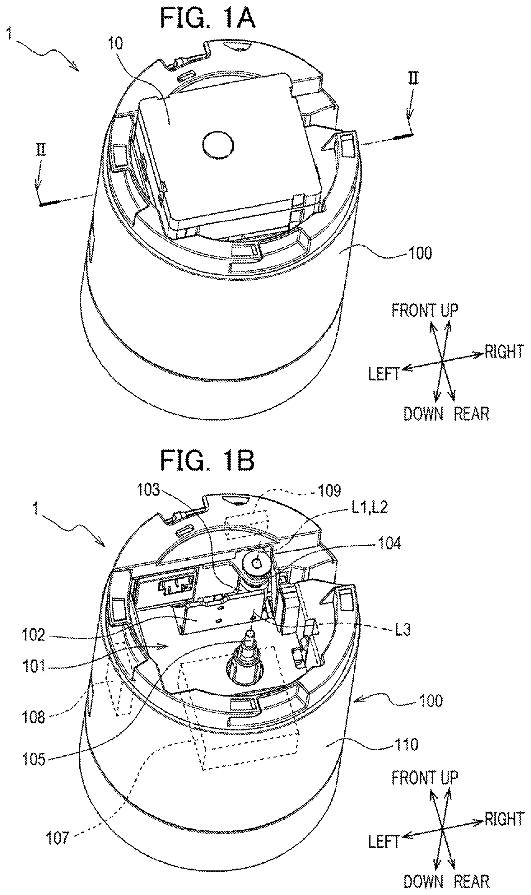 Patent US12319054 — Printing cassette including case housing therein printing tape, and label affixed to case and having RFID tag — Figure 1