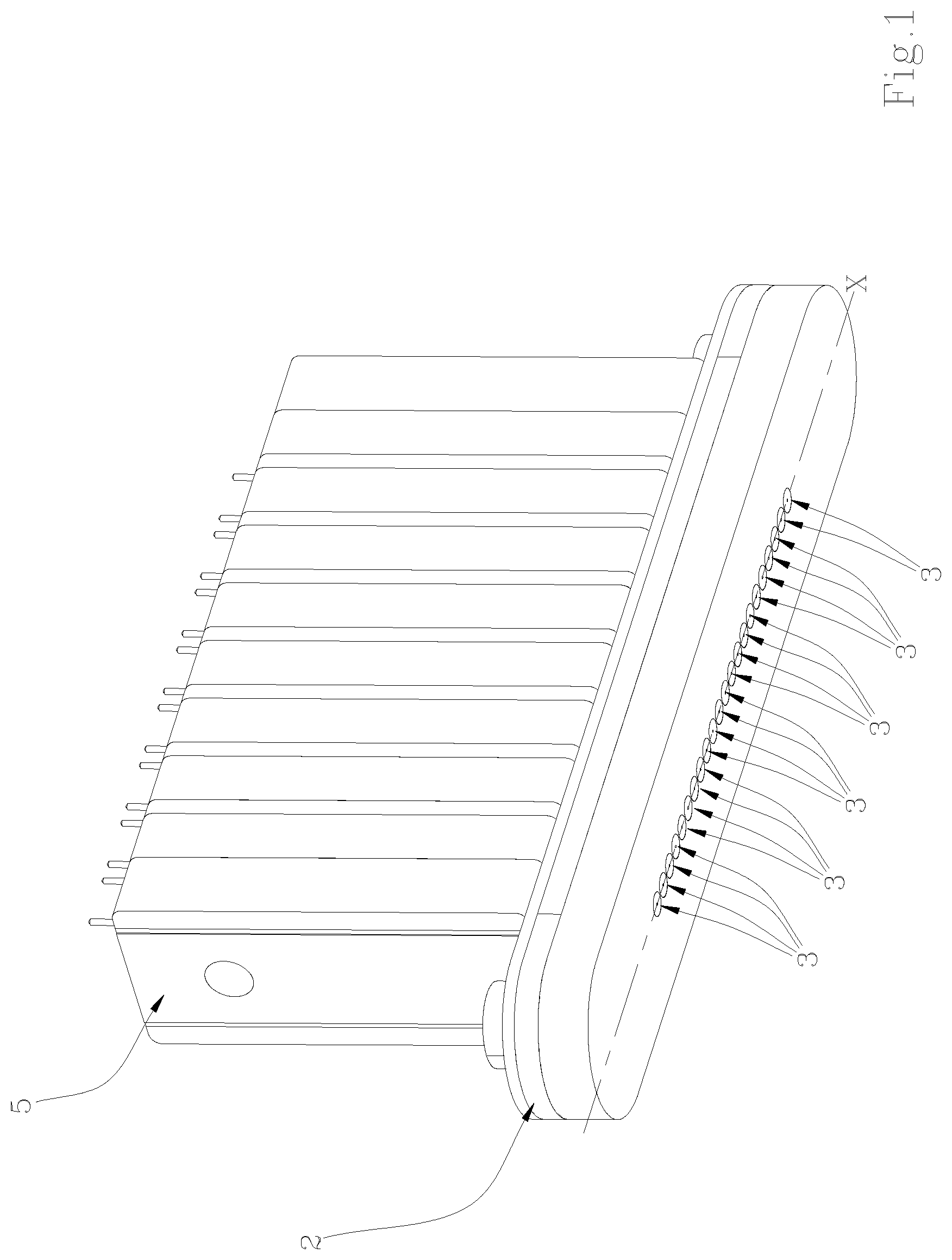 Patent US12319055 — Ink jet head for emission of ceramic enamel — Figure 1