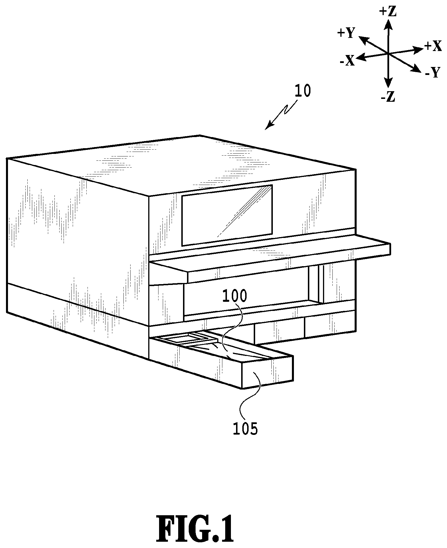 Patent US12319066 Figure 1 – Liquid storage unit and liquid ejection apparatus