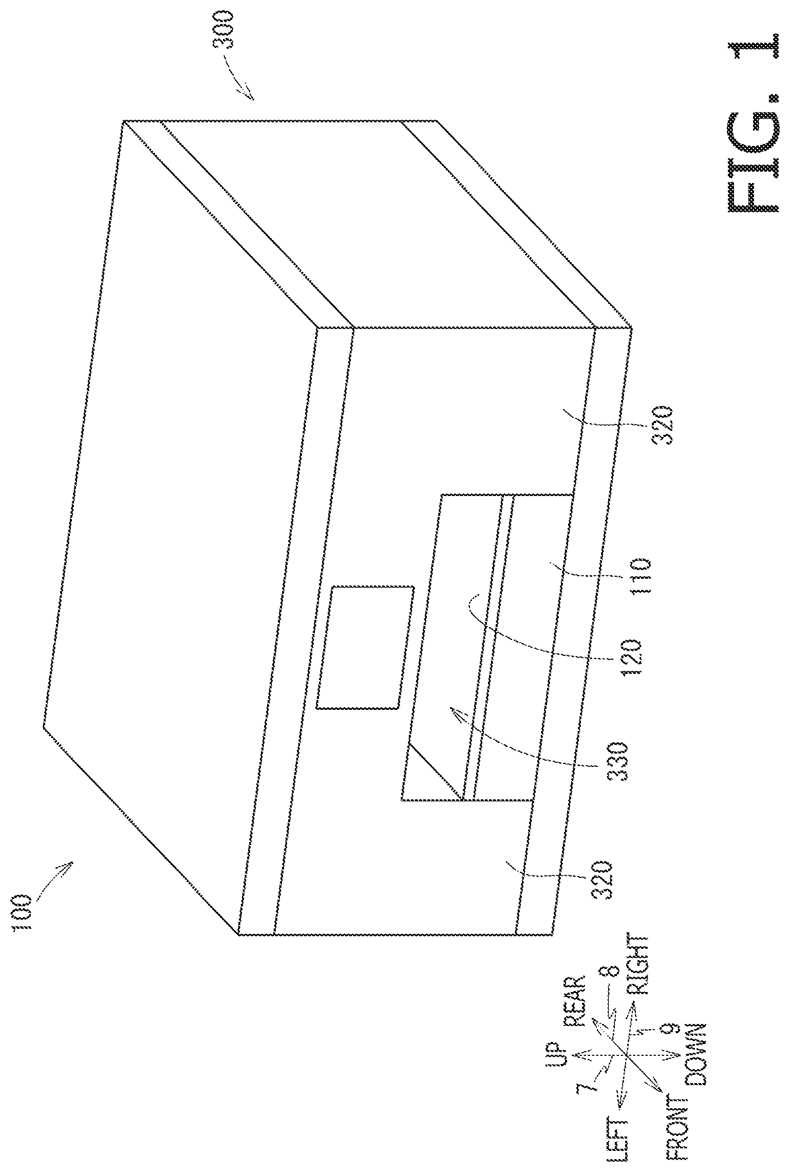 Patent US12319067 — Liquid discharging apparatus — Figure 1
